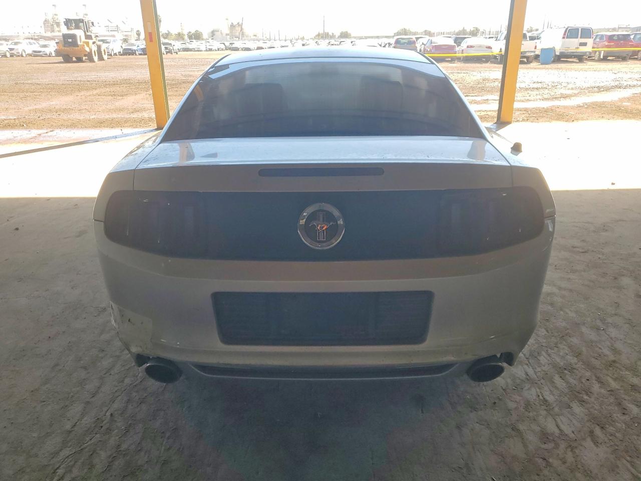 2014 Ford Mustang Silver vin: 1ZVBP8AMXE5275208