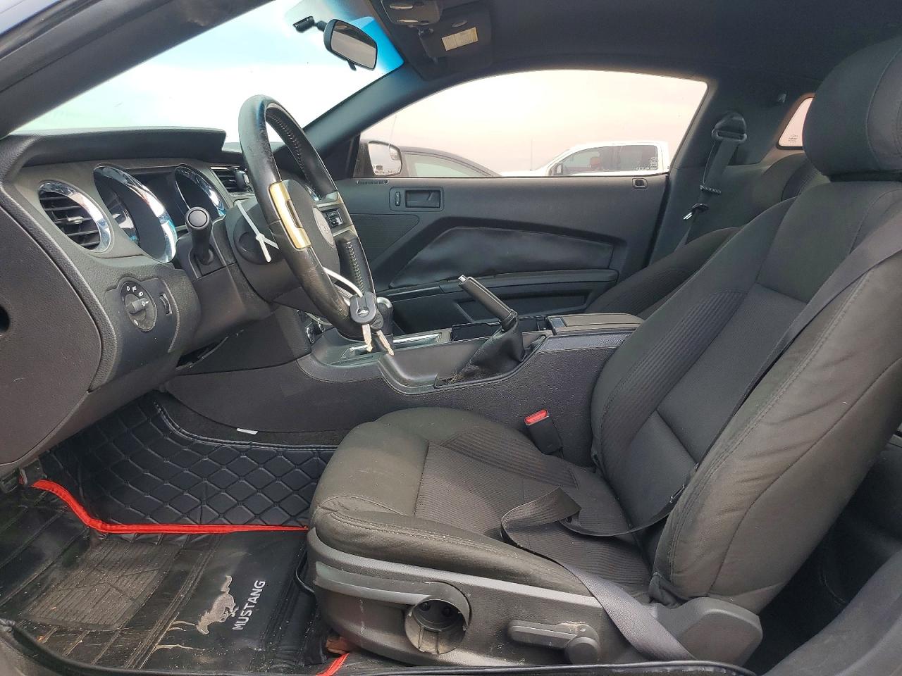 2014 Ford Mustang Gray vin: 1ZVBP8AMXE5277539