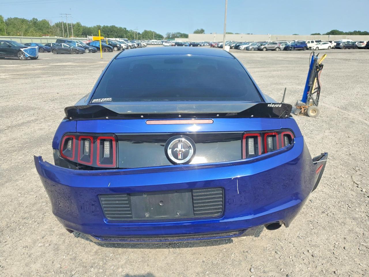 2014 Ford Mustang Blue vin: 1ZVBP8AMXE5299248