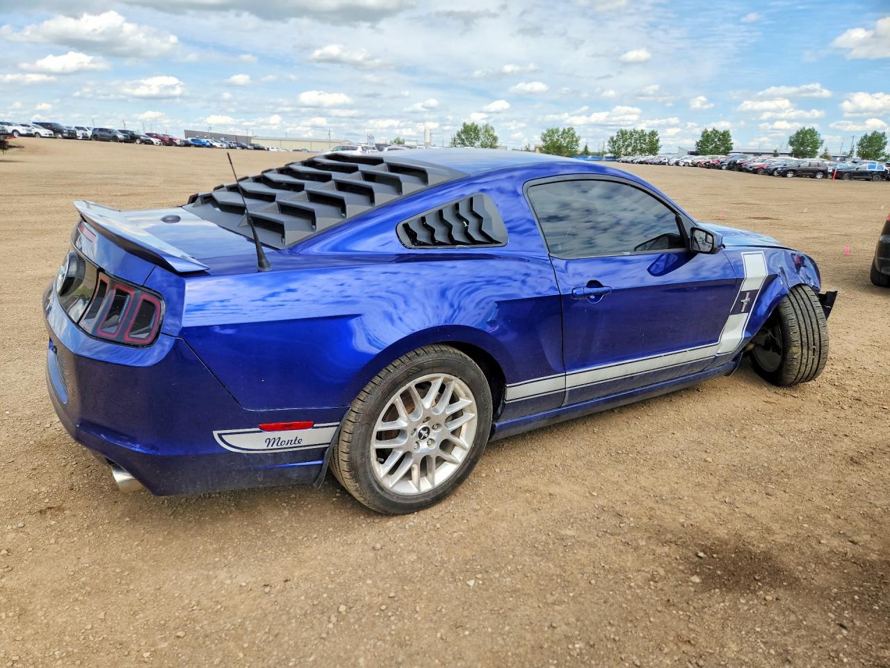 2014 Ford Mustang Blue vin: 1ZVBP8AMXE5317635