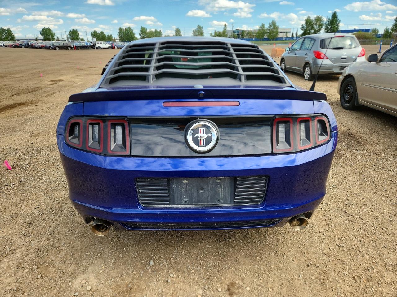 2014 Ford Mustang Blue vin: 1ZVBP8AMXE5317635