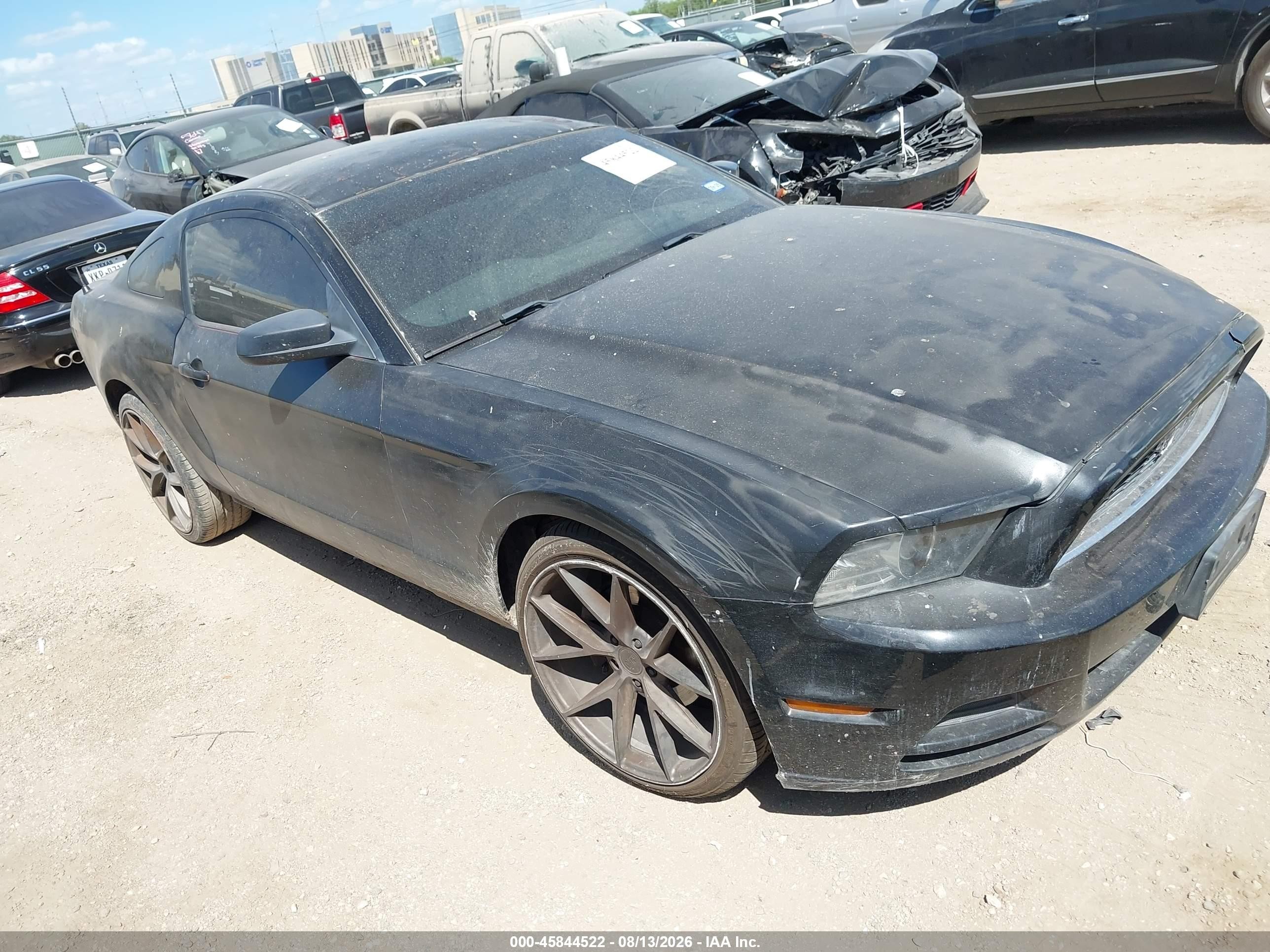 2014 Ford Mustang V6 Blue vin: 1ZVBP8AMXE5320518