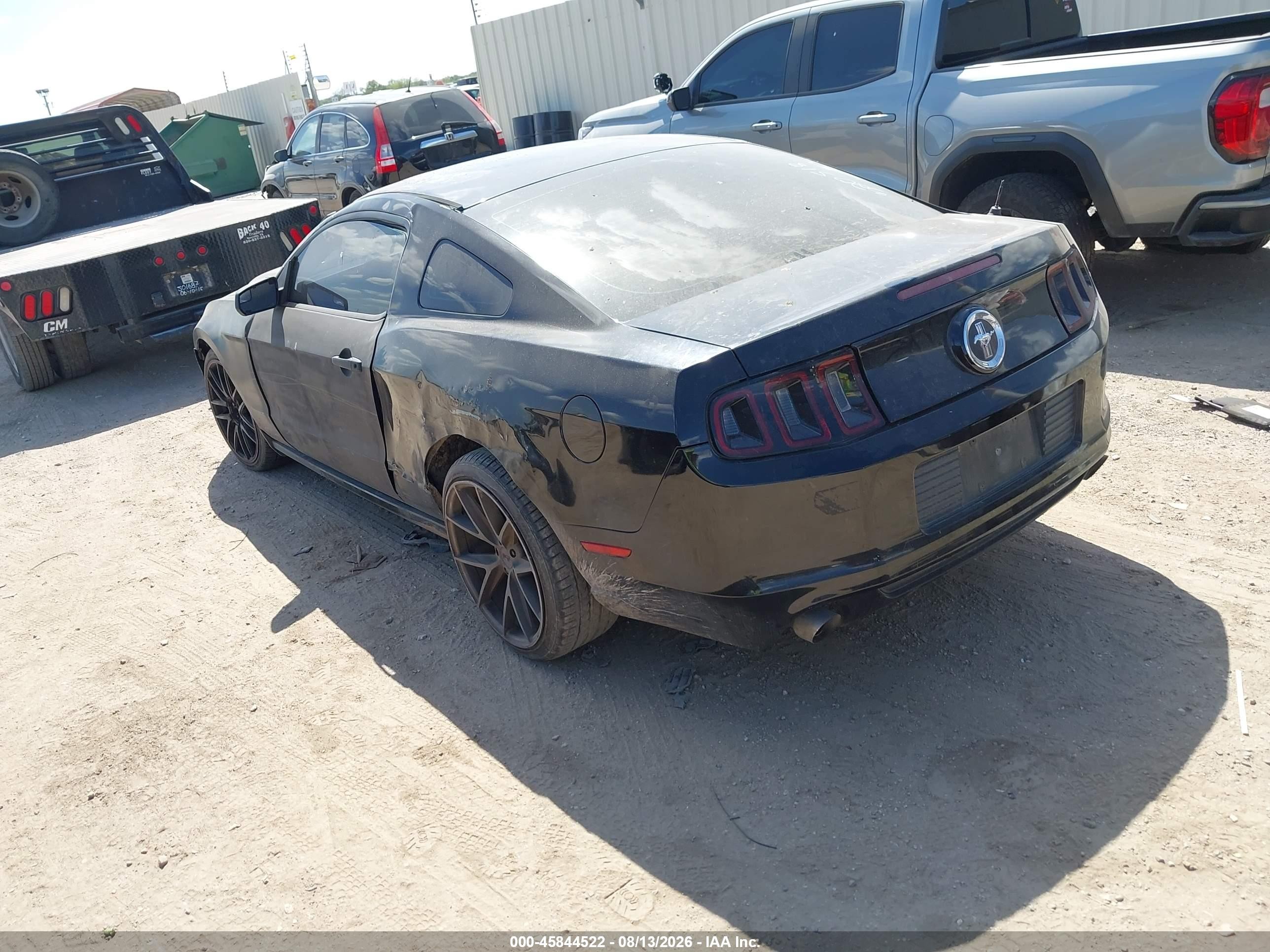 2014 Ford Mustang V6 Blue vin: 1ZVBP8AMXE5320518