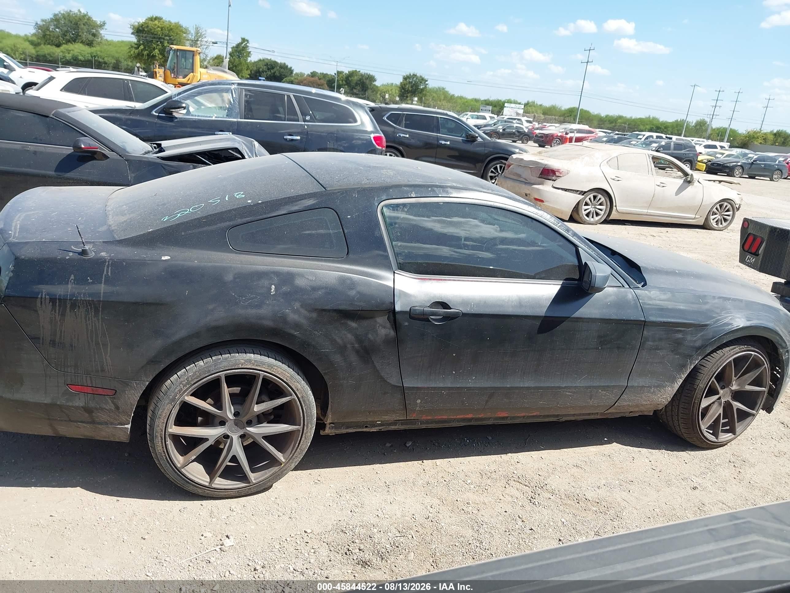 2014 Ford Mustang V6 Blue vin: 1ZVBP8AMXE5320518