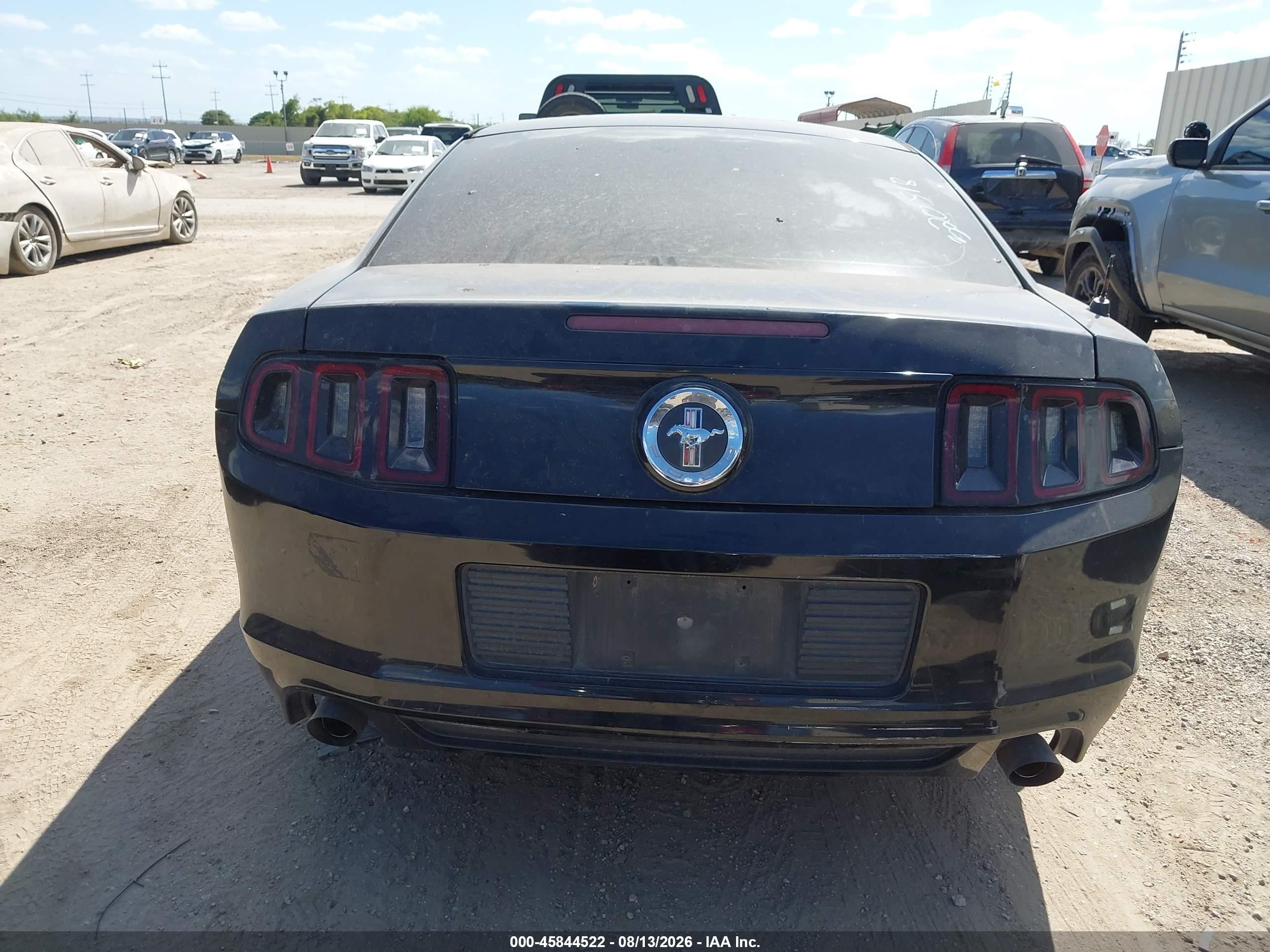 2014 Ford Mustang V6 Blue vin: 1ZVBP8AMXE5320518