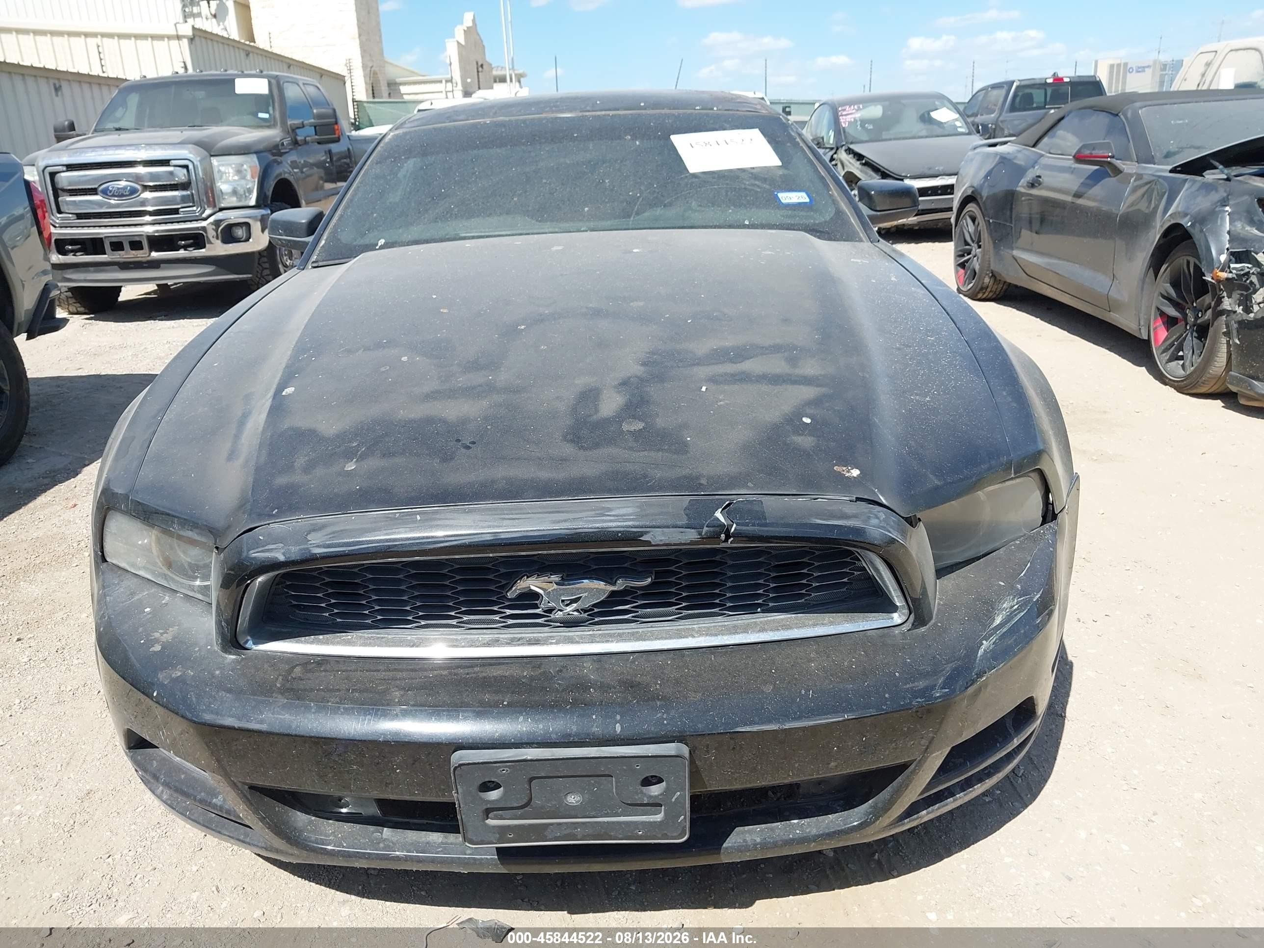 2014 Ford Mustang V6 Blue vin: 1ZVBP8AMXE5320518