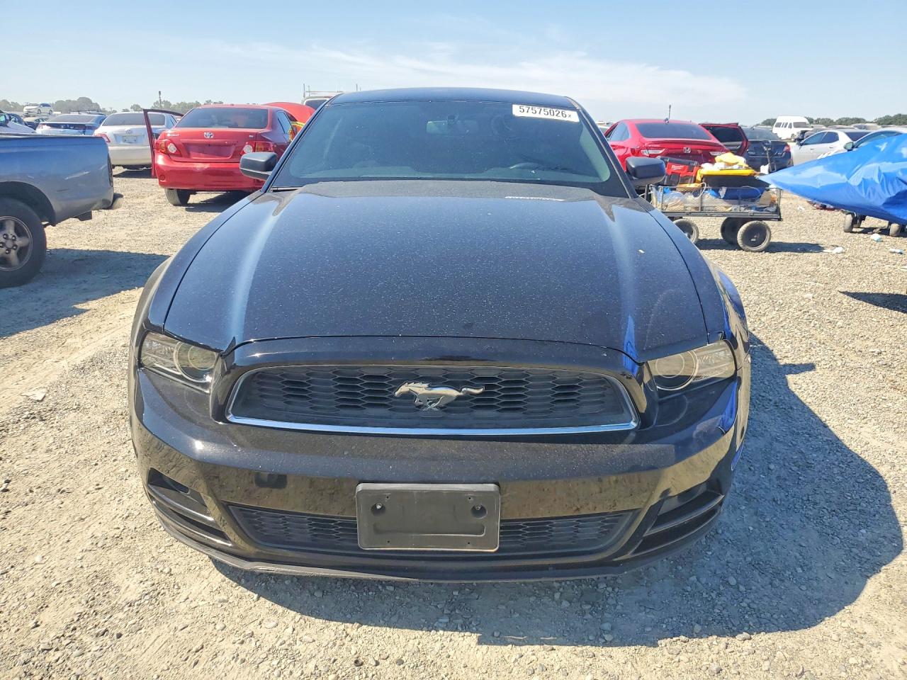 2014 Ford Mustang Black vin: 1ZVBP8AMXE5321975