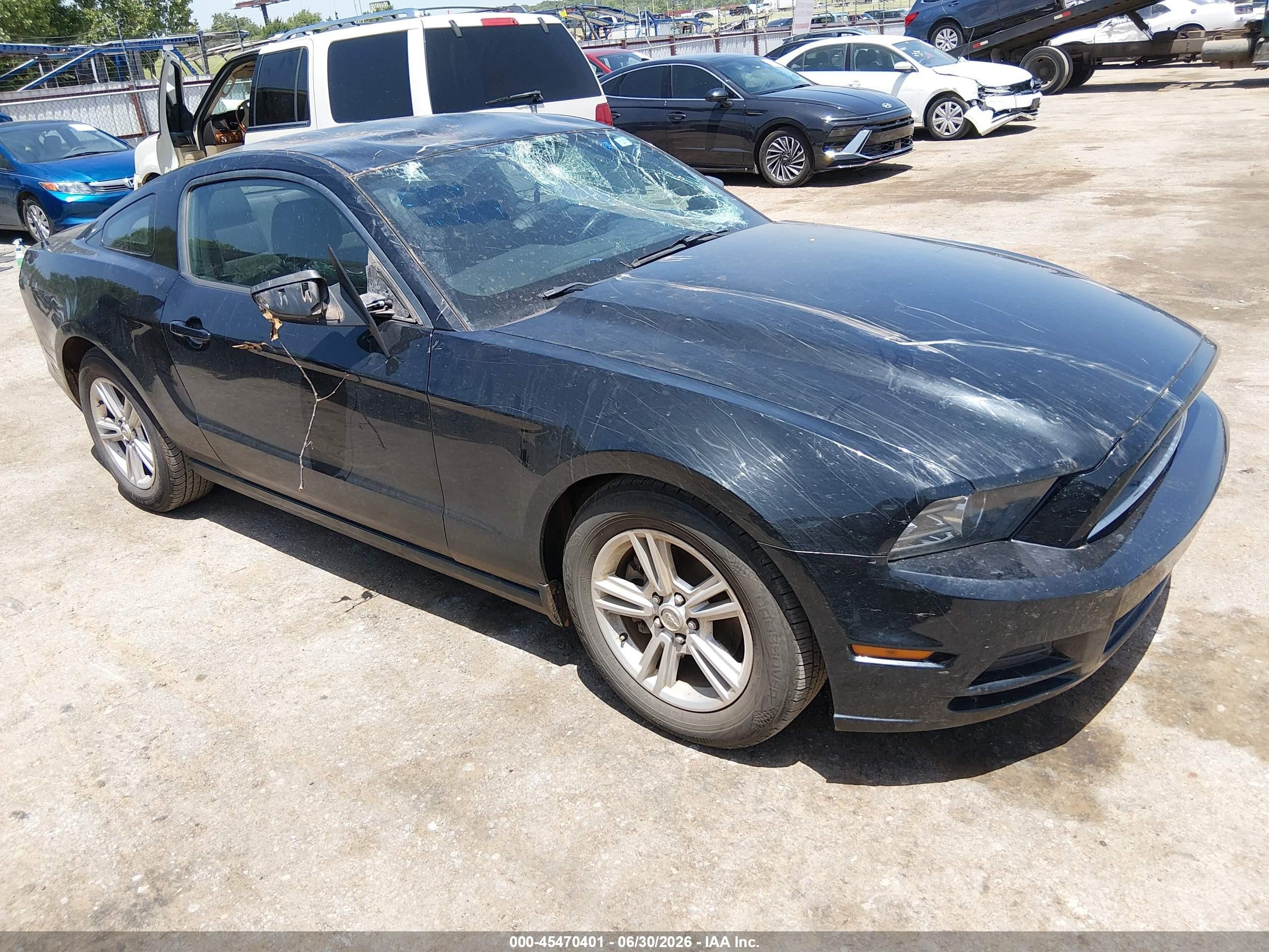 2014 Ford Mustang V6/v6 Premium Black vin: 1ZVBP8AMXE5326383