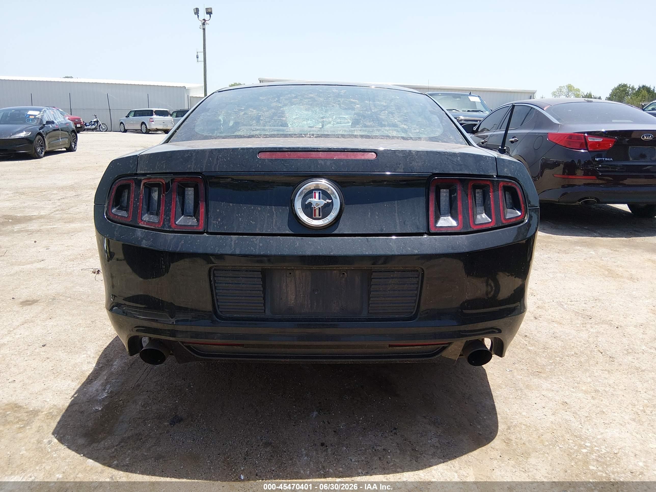 2014 Ford Mustang V6/v6 Premium Черный vin: 1ZVBP8AMXE5326383