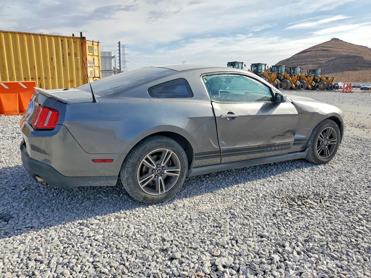 2010 Ford Mustang Gray vin: 1ZVBP8AN0A5108147