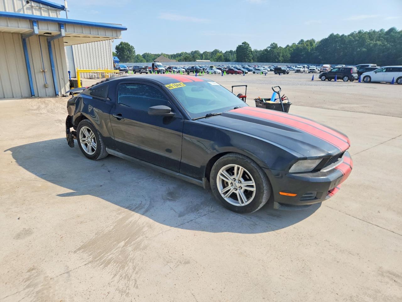 2010 Ford Mustang Черный vin: 1ZVBP8AN0A5177016