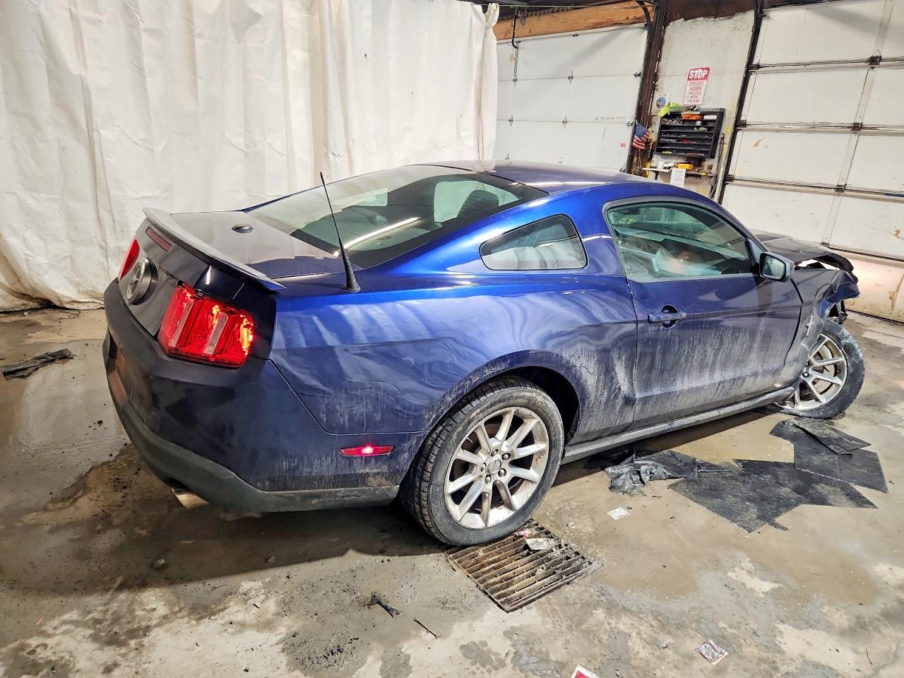 2010 Ford Mustang Синий vin: 1ZVBP8AN1A5134319
