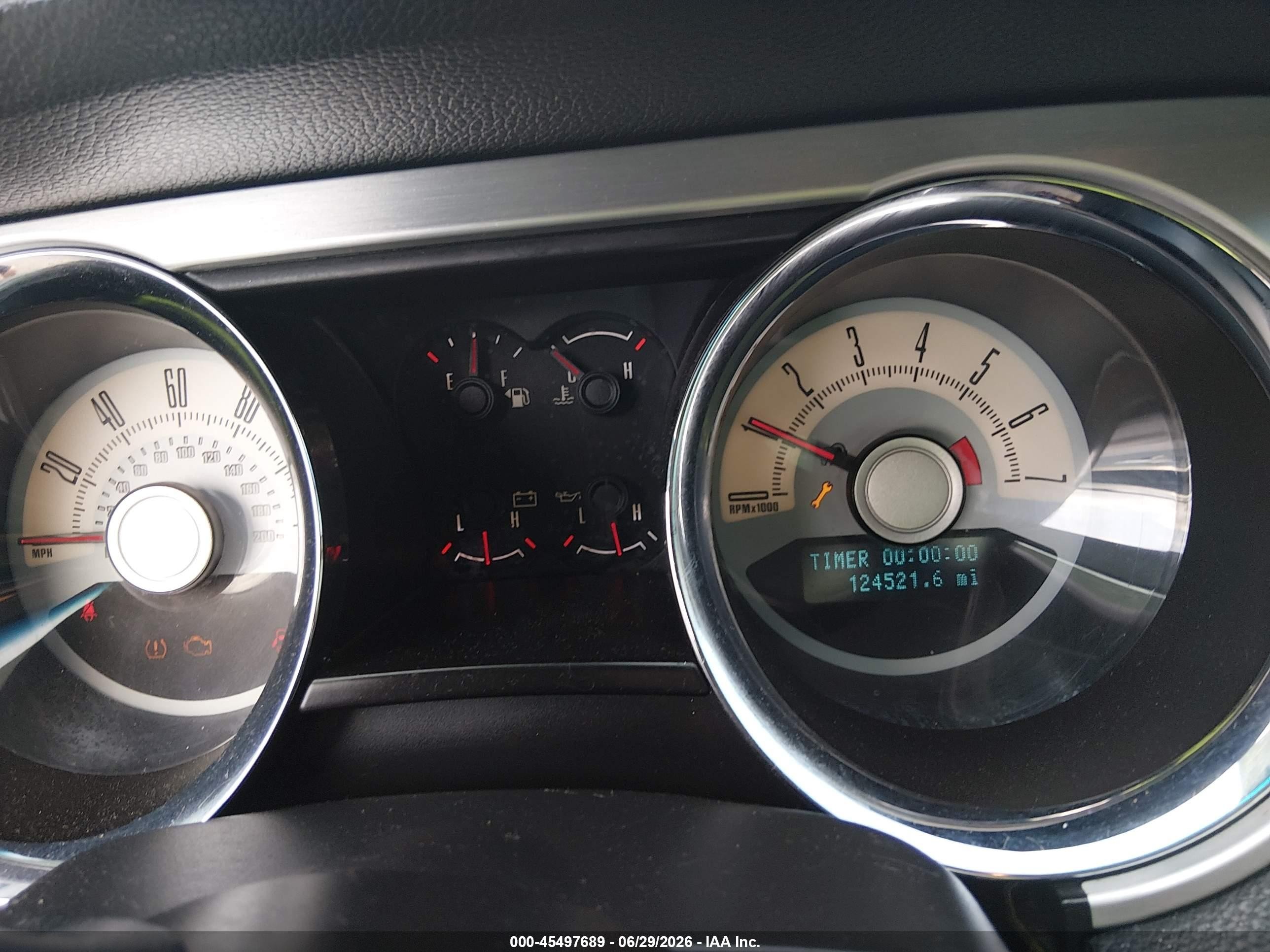 2010 Ford Mustang V6/v6 Premium Blue vin: 1ZVBP8AN1A5166459