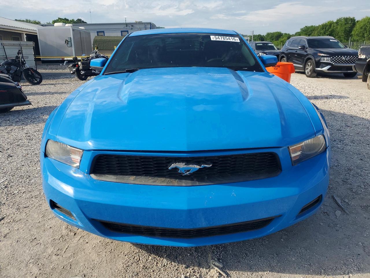 2010 Ford Mustang Blue vin: 1ZVBP8AN2A5135222