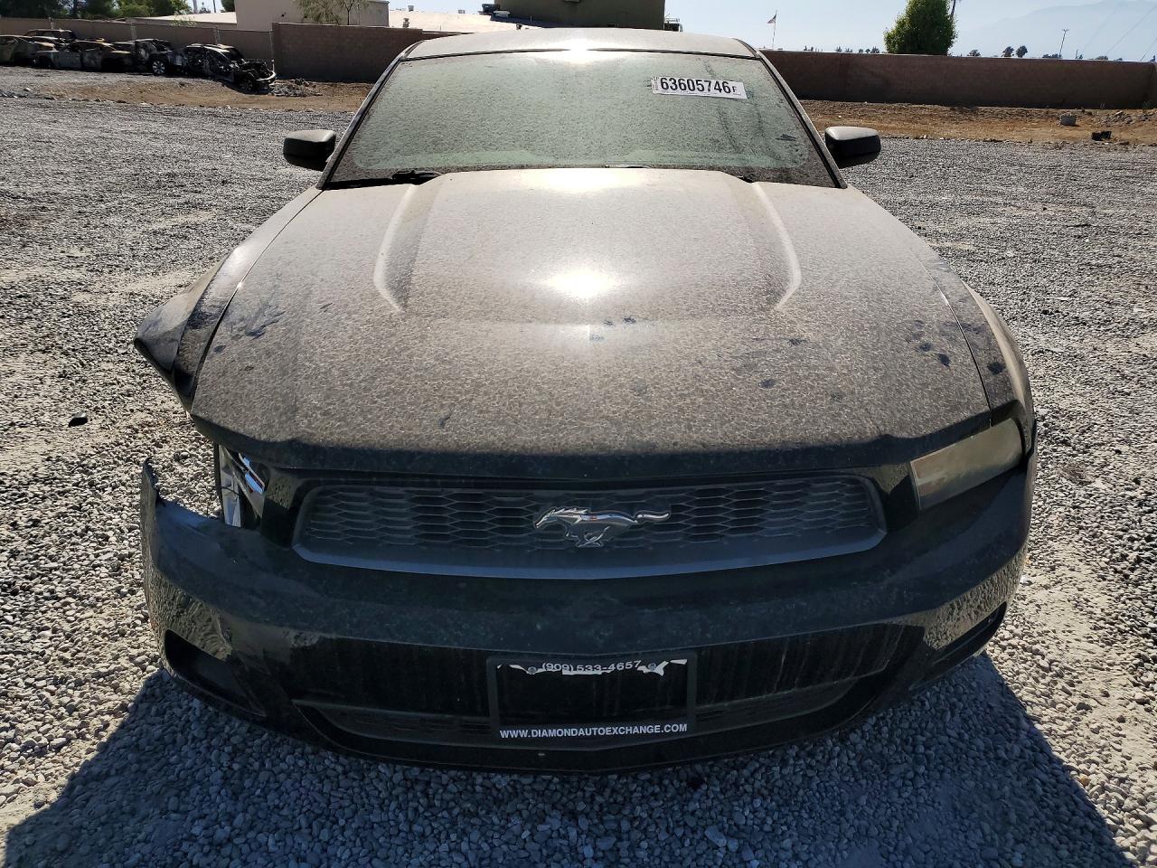 2010 Ford Mustang Black vin: 1ZVBP8AN2A5155969