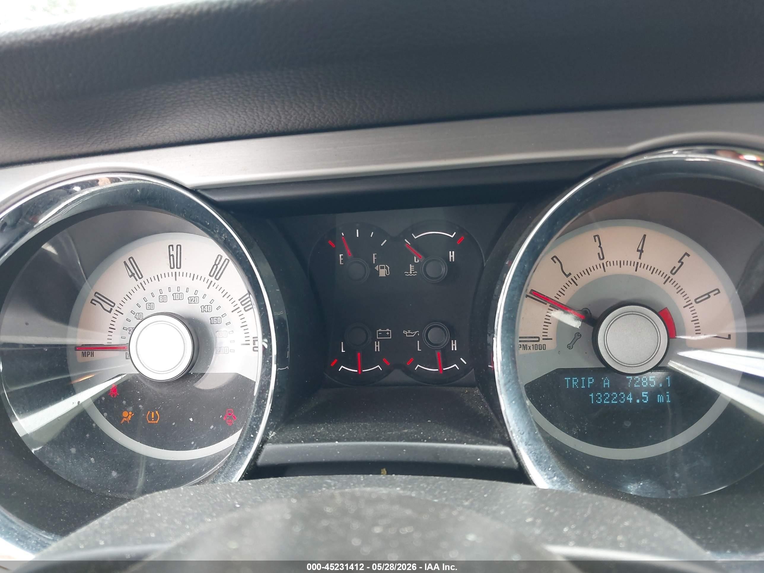 2010 Ford Mustang V6/v6 Premium Blue vin: 1ZVBP8AN3A5108305