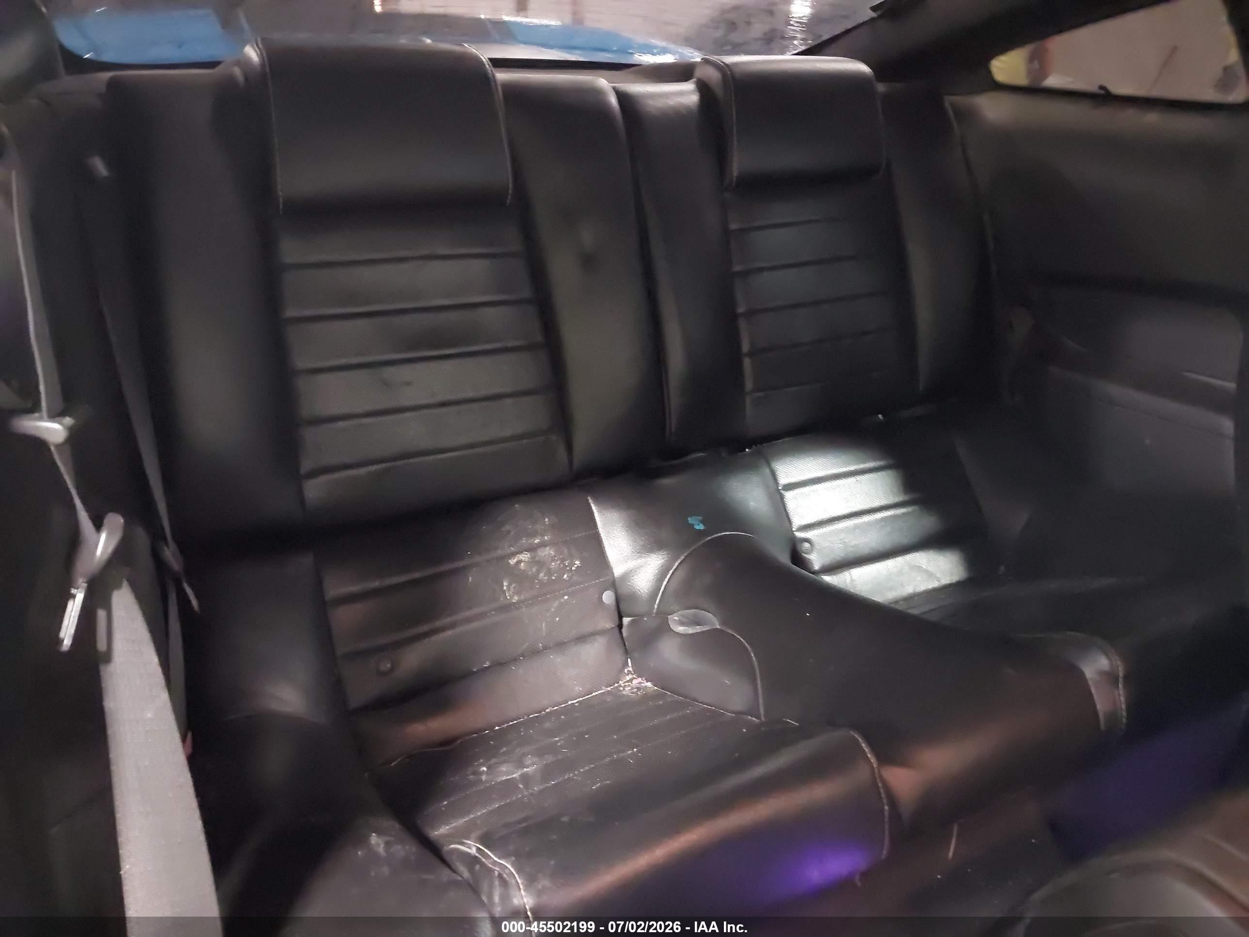 2010 Ford Mustang V6/v6 Premium Синий vin: 1ZVBP8AN4A5153558