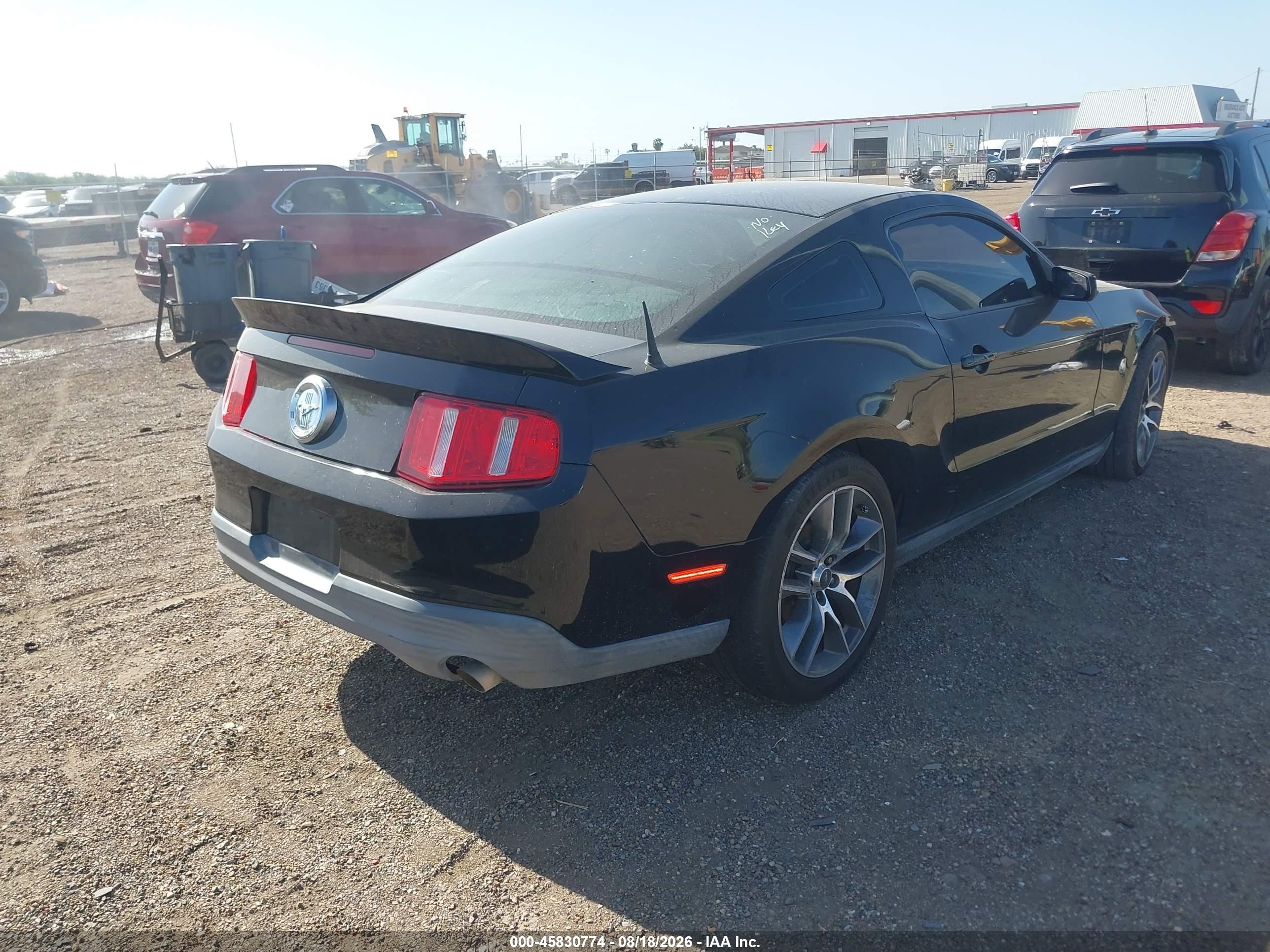 2010 Ford Mustang V6/v6 Premium Black vin: 1ZVBP8AN9A5159050