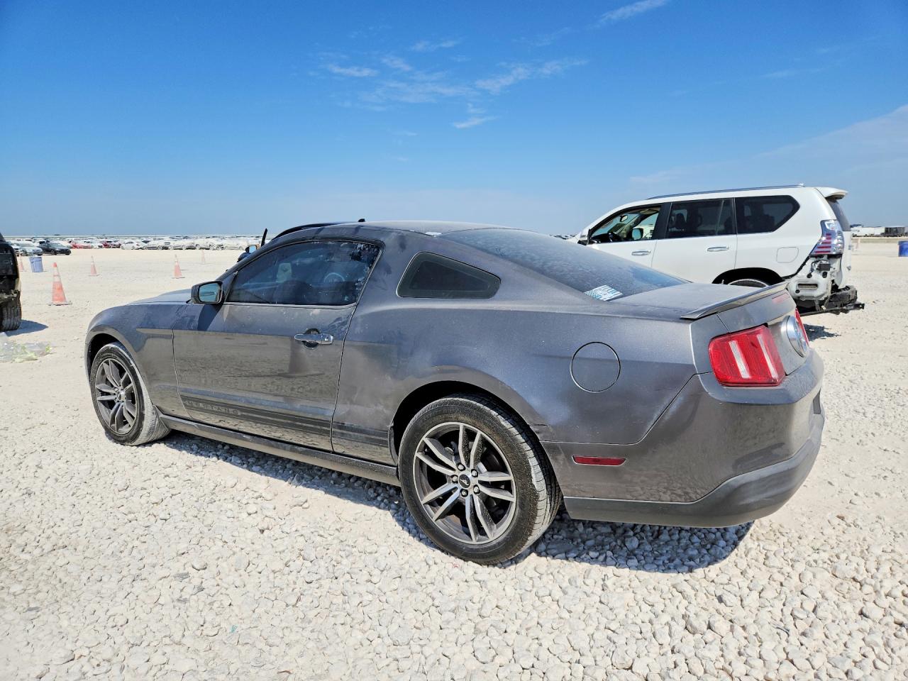 2010 Ford Mustang Серый vin: 1ZVBP8ANXA5140331