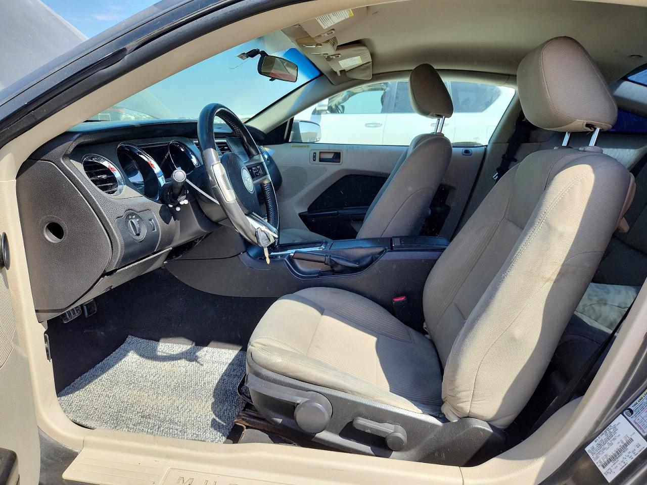 2010 Ford Mustang Серый vin: 1ZVBP8ANXA5140331