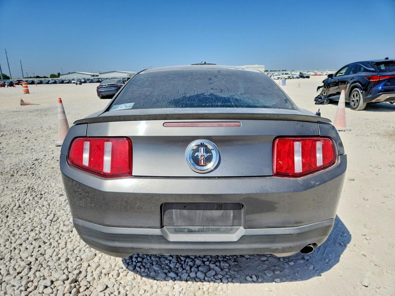2010 Ford Mustang Серый vin: 1ZVBP8ANXA5140331