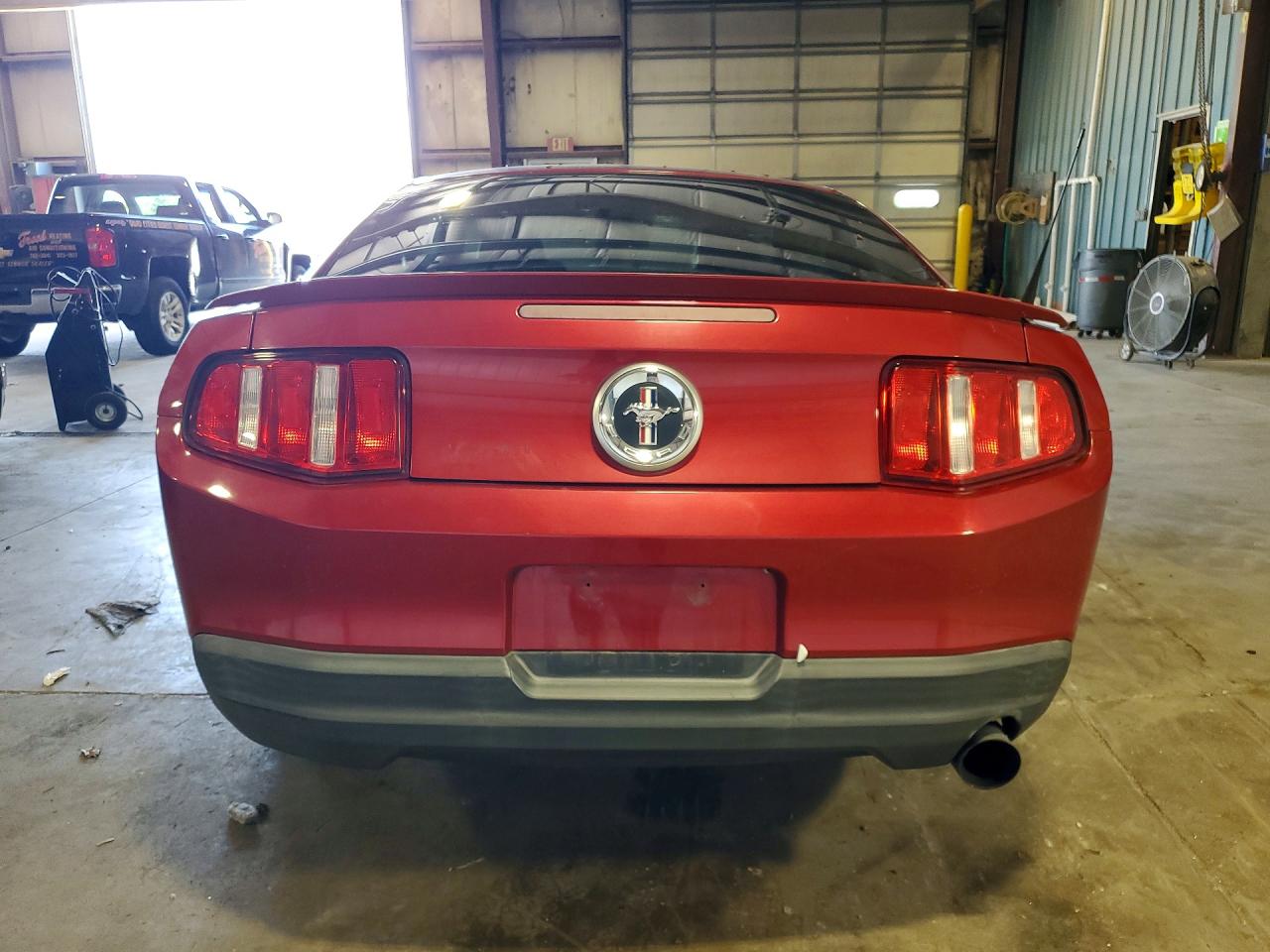 2010 Ford Mustang Burgundy vin: 1ZVBP8ANXA5153838