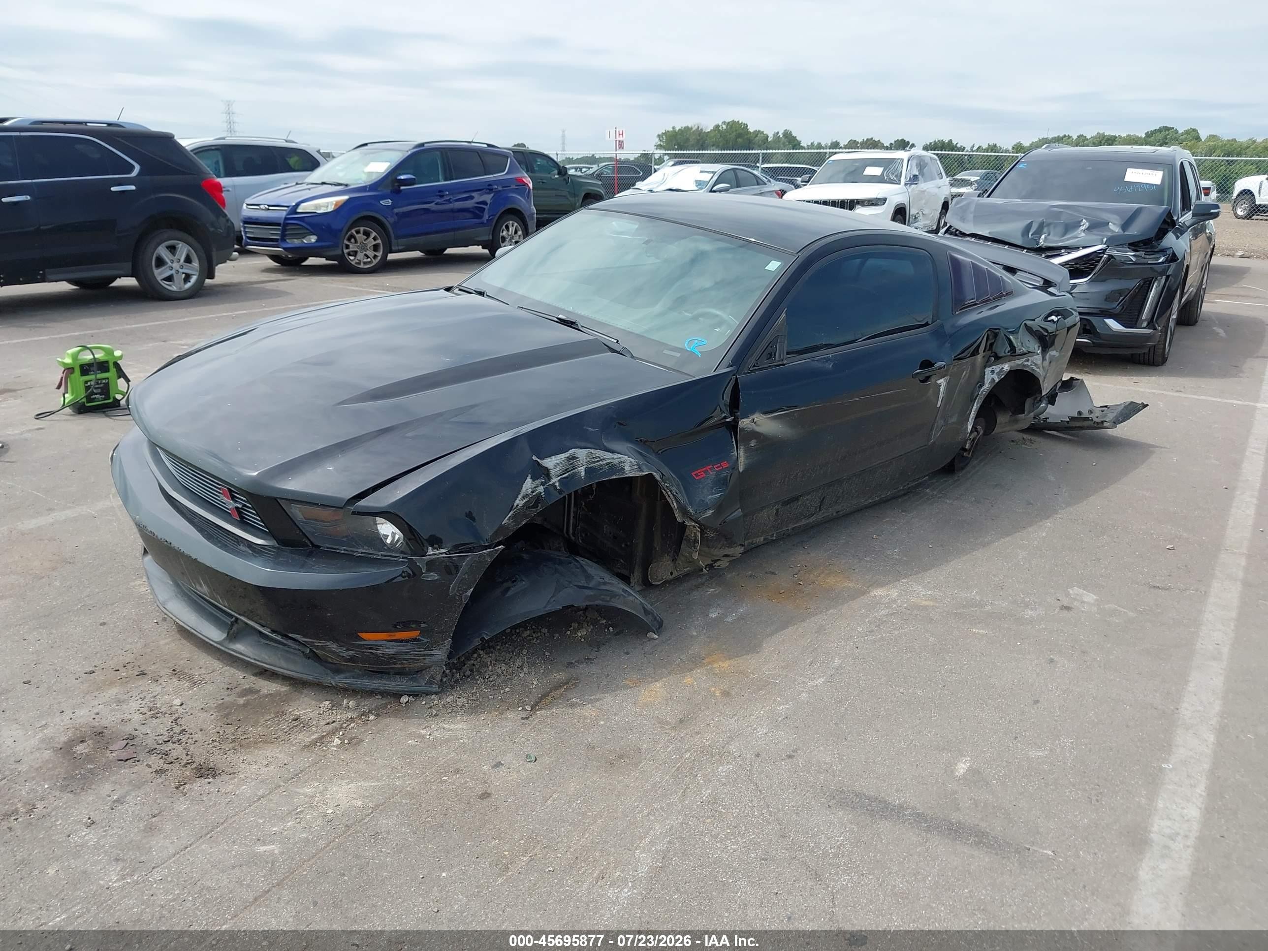 2011 Ford Mustang Gt Black vin: 1ZVBP8CF0B5132908
