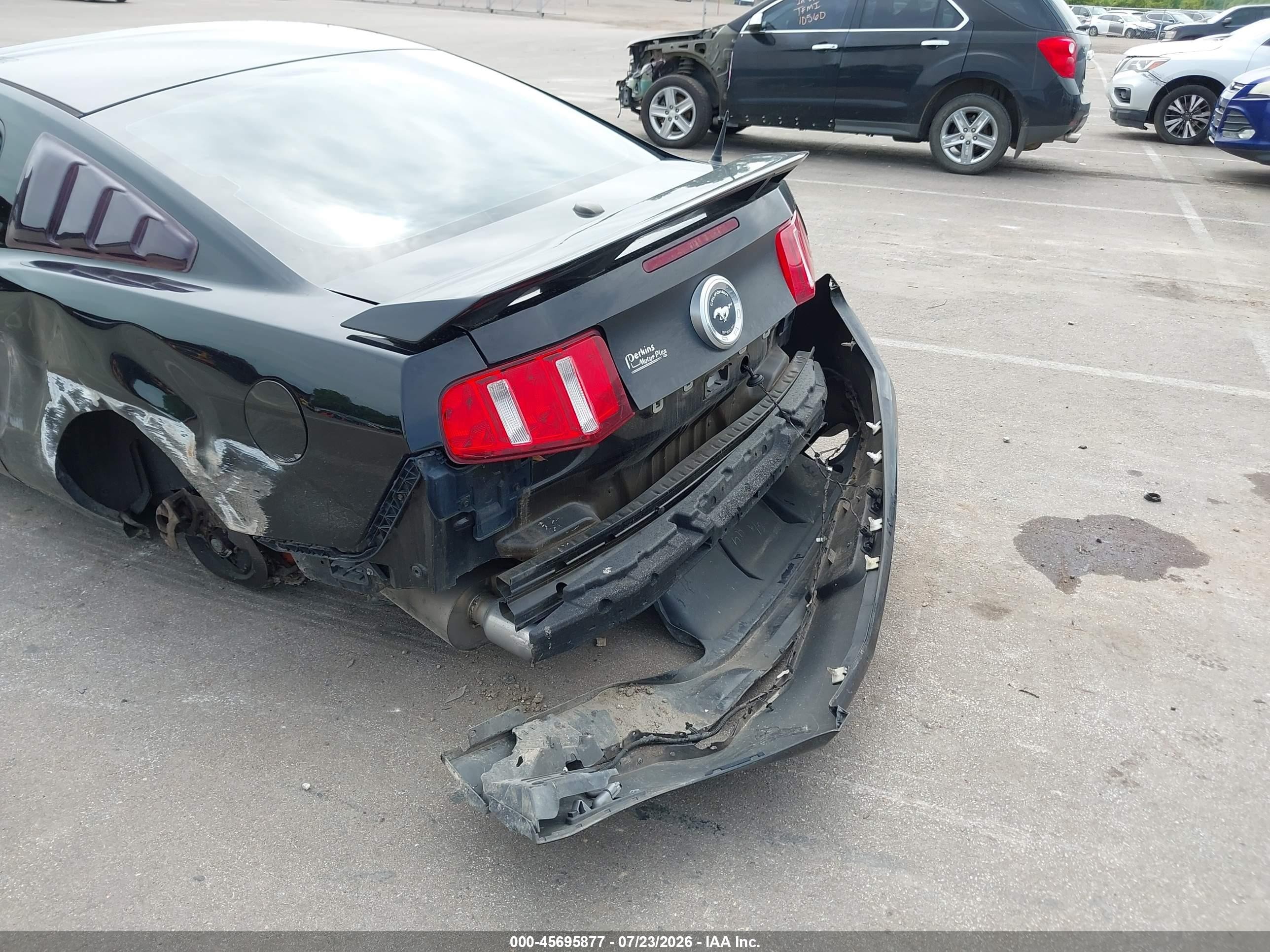 2011 Ford Mustang Gt Black vin: 1ZVBP8CF0B5132908