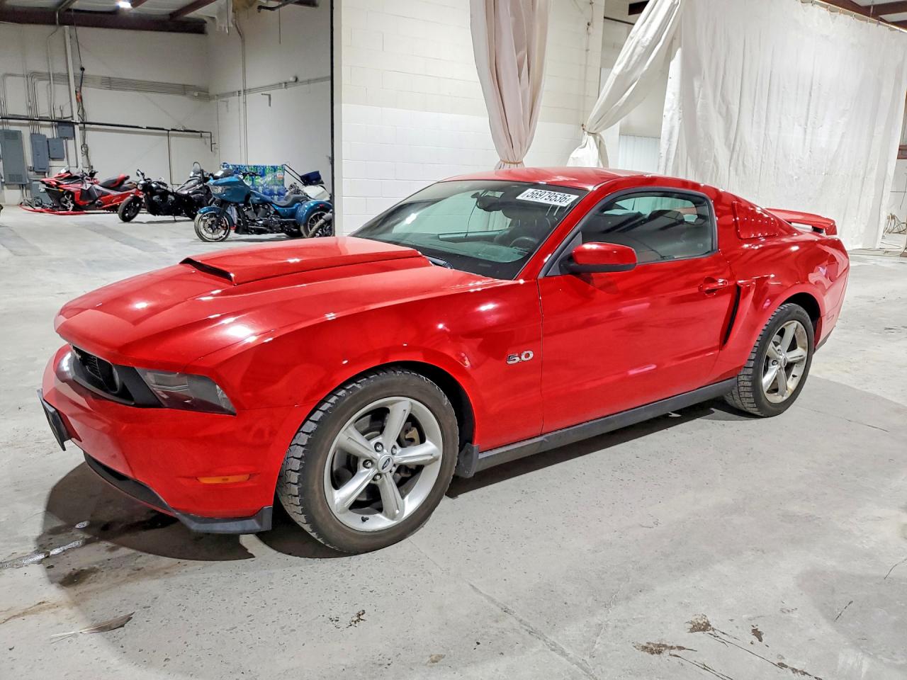 2011 Ford Mustang Gt Red vin: 1ZVBP8CF0B5146226