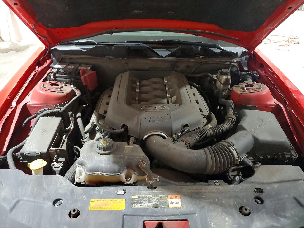 2011 Ford Mustang Gt Red vin: 1ZVBP8CF0B5146226