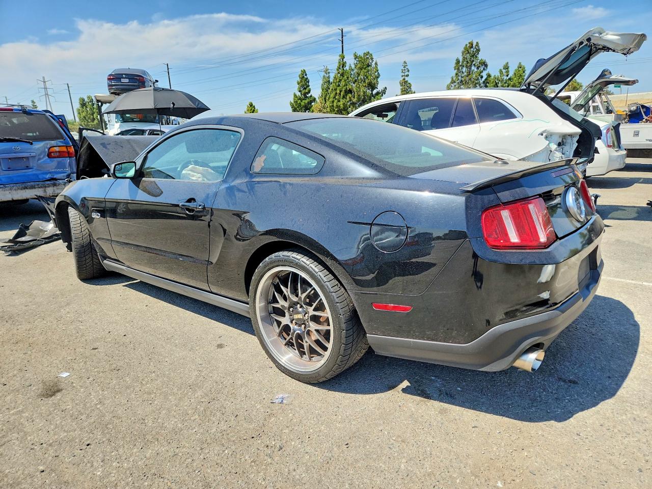 2011 Ford Mustang Gt Black vin: 1ZVBP8CF0B5157565
