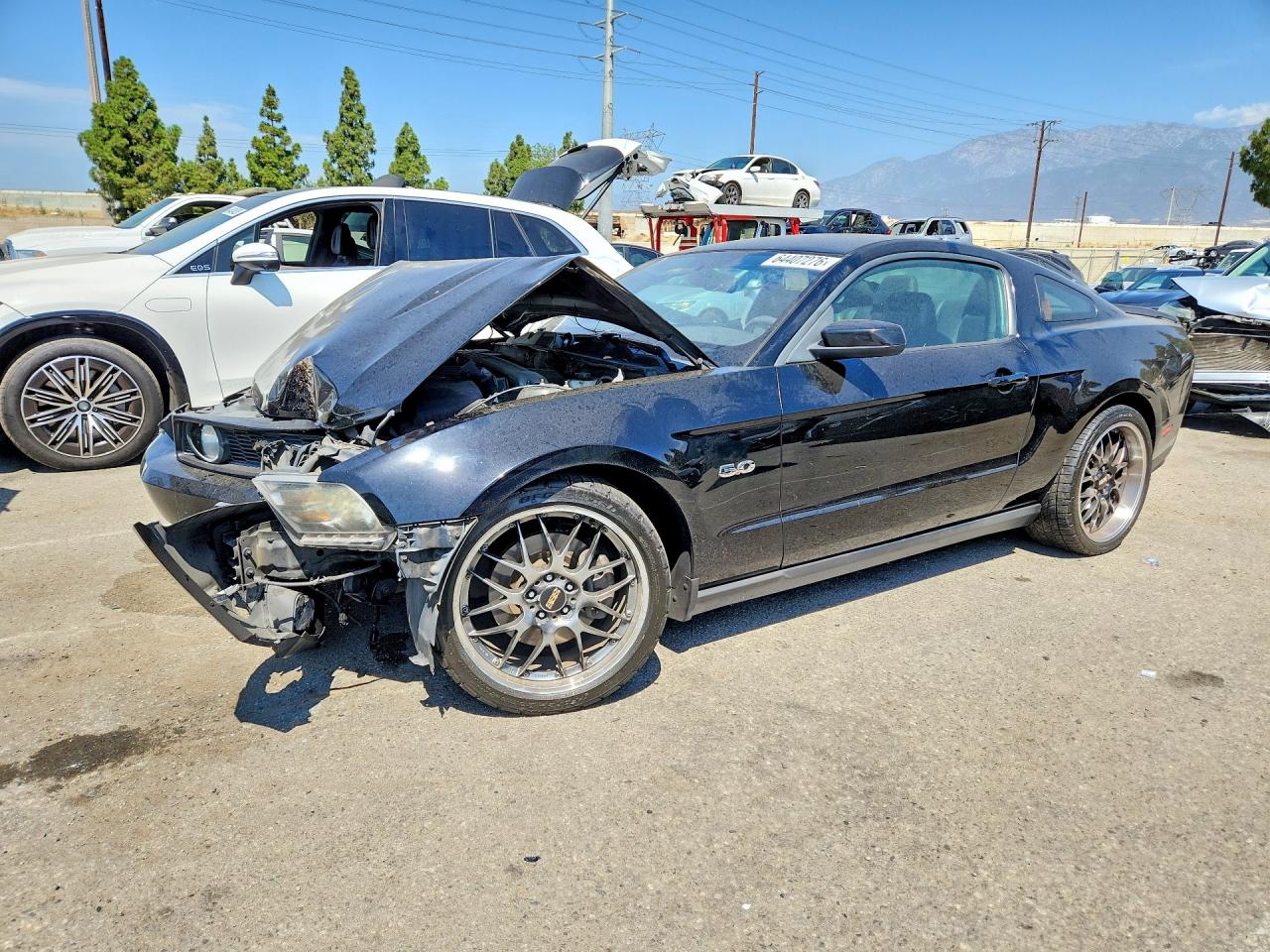 2011 Ford Mustang Gt Black vin: 1ZVBP8CF0B5157565