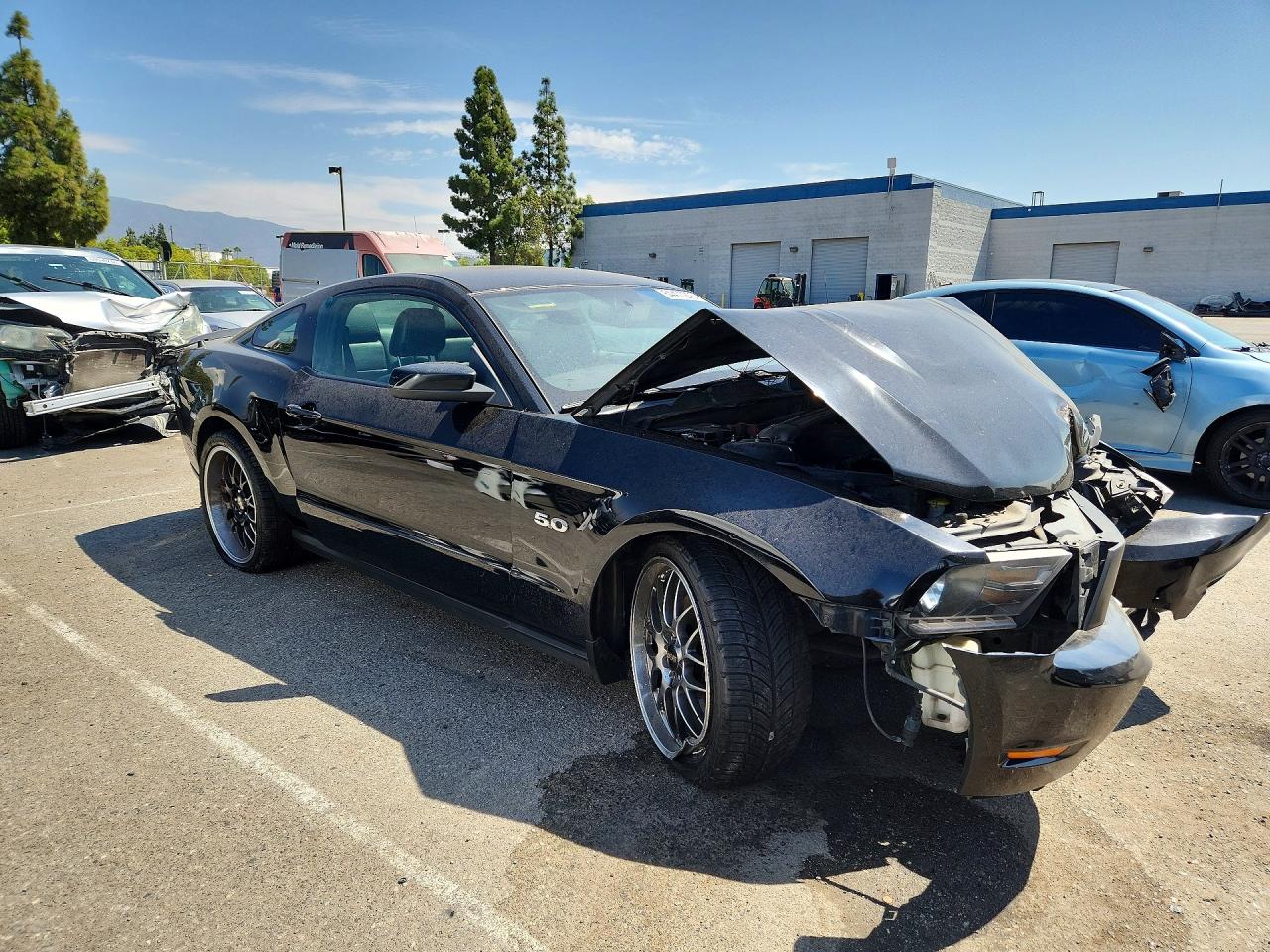 2011 Ford Mustang Gt Black vin: 1ZVBP8CF0B5157565