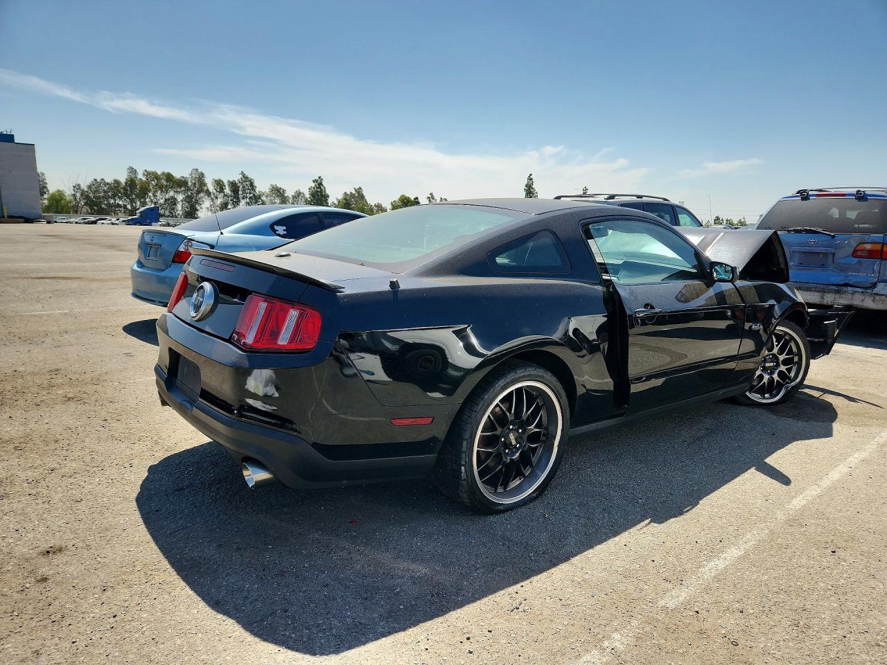 2011 Ford Mustang Gt Black vin: 1ZVBP8CF0B5157565