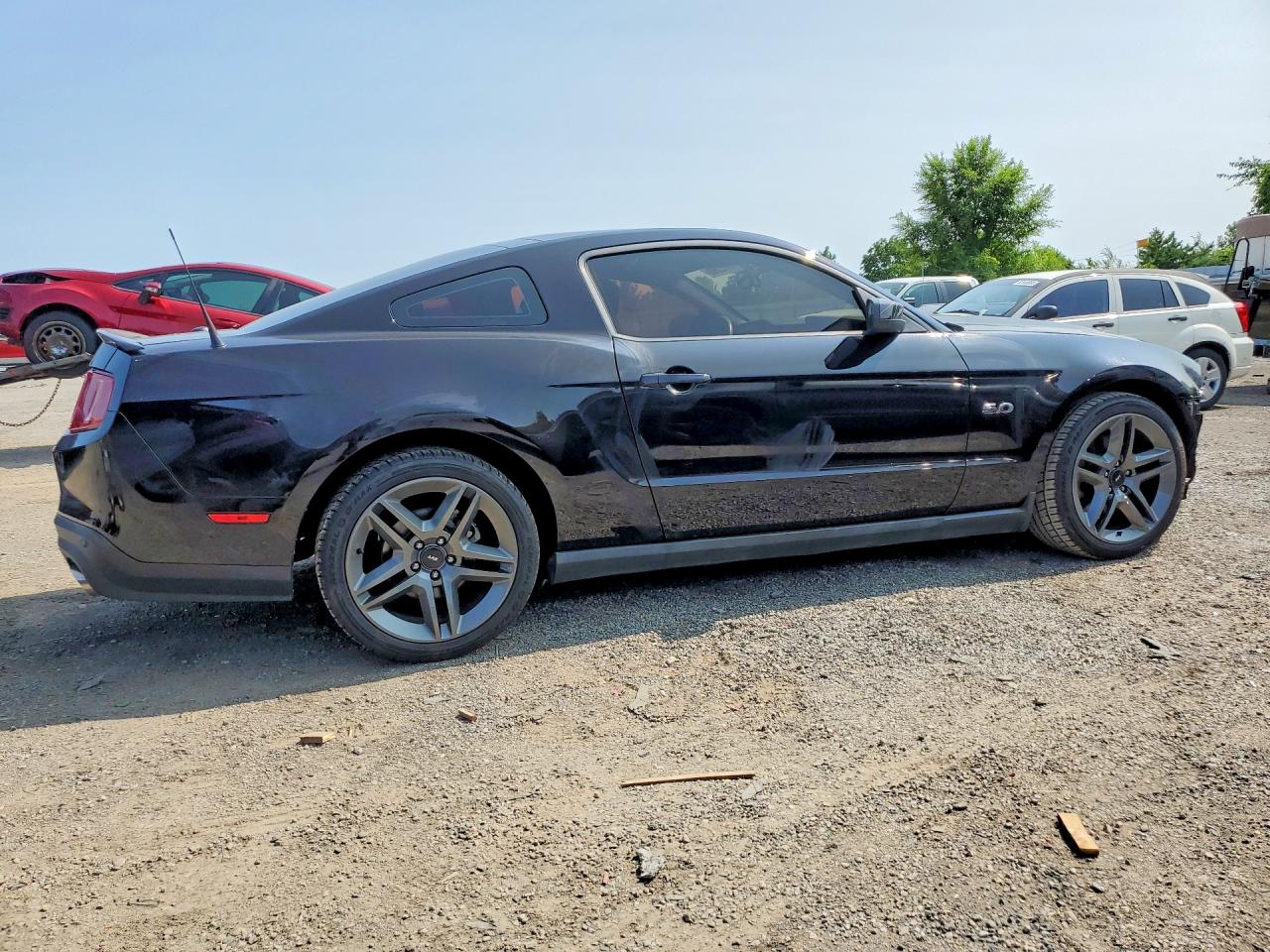 2012 Ford Mustang Gt Black vin: 1ZVBP8CF0C5218706