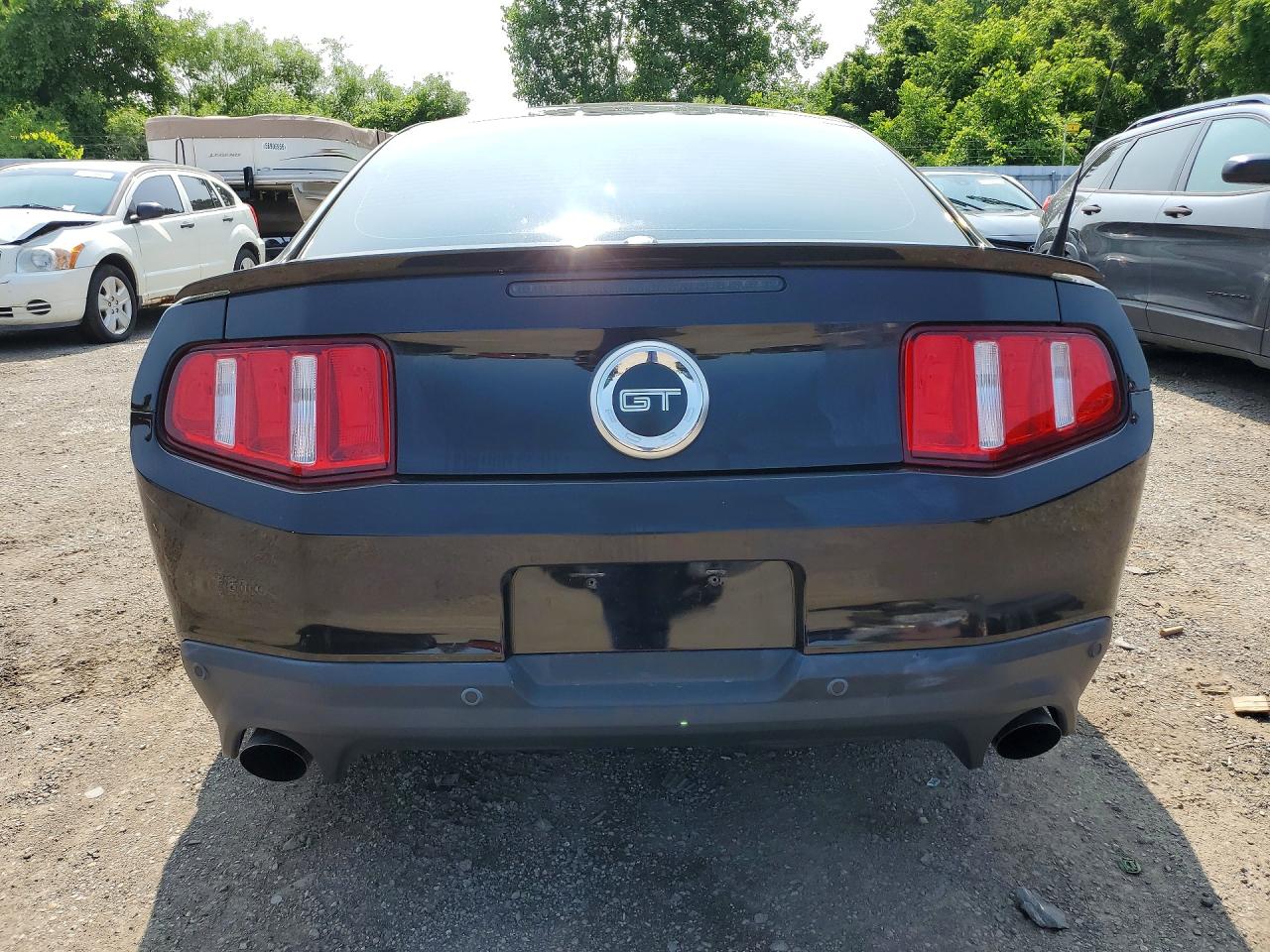 2012 Ford Mustang Gt Black vin: 1ZVBP8CF0C5218706