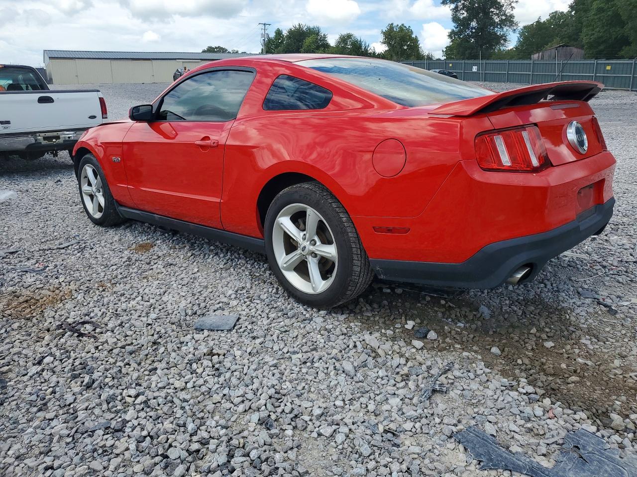 2012 Ford Mustang Gt Red vin: 1ZVBP8CF0C5233853