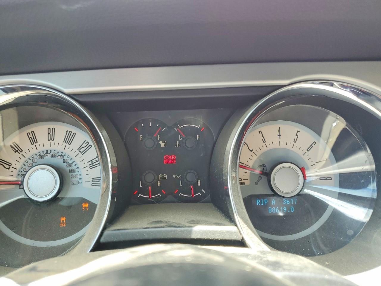 2012 Ford Mustang Gt Red vin: 1ZVBP8CF0C5233853
