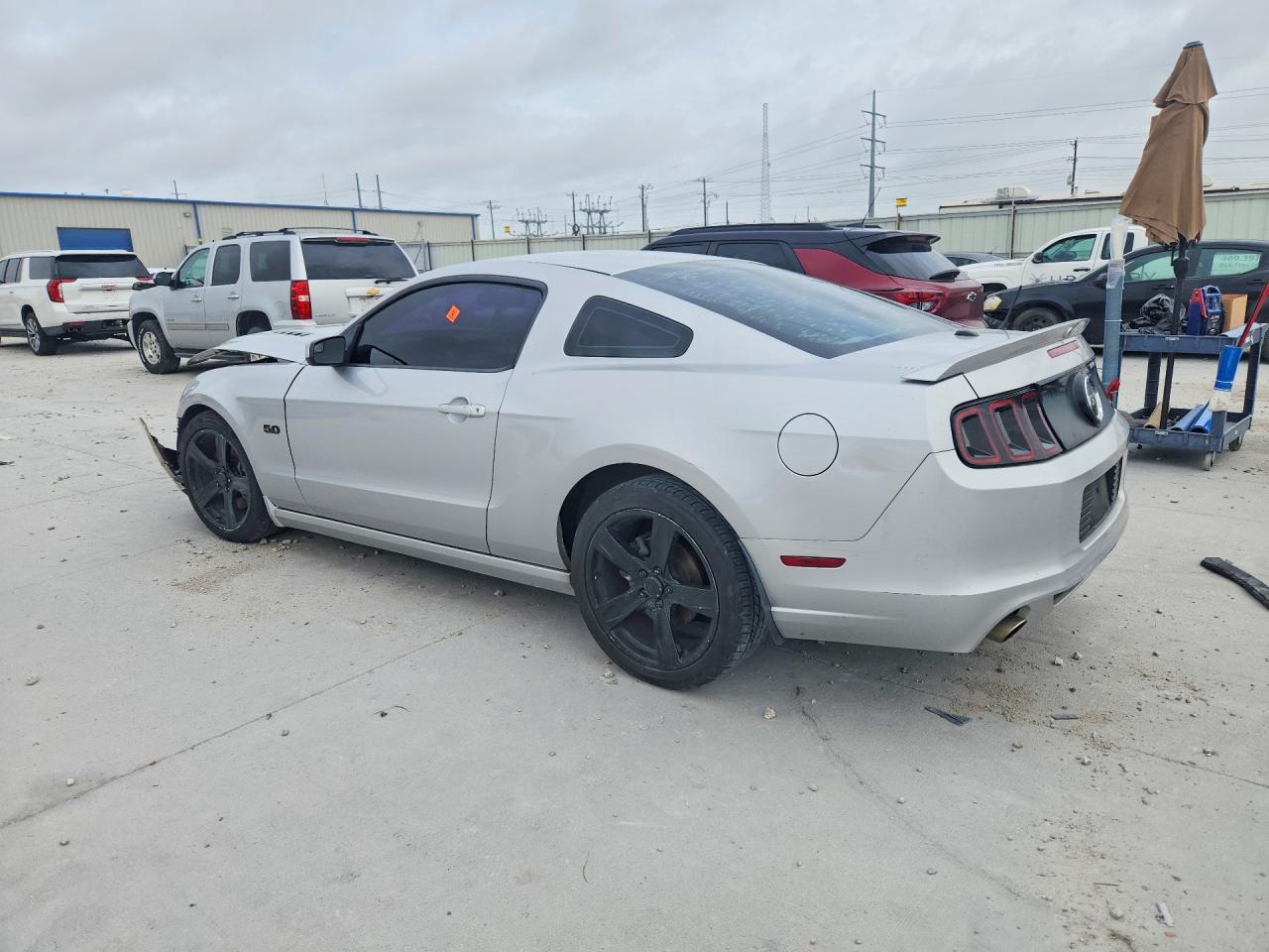 2013 Ford Mustang Gt Silver vin: 1ZVBP8CF0D5216021