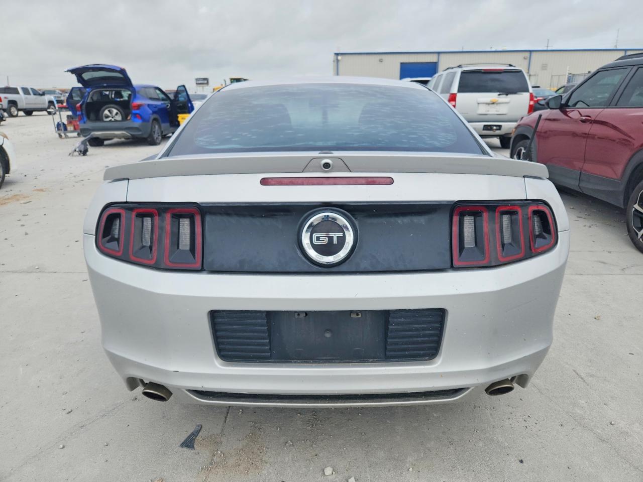 2013 Ford Mustang Gt Silver vin: 1ZVBP8CF0D5216021