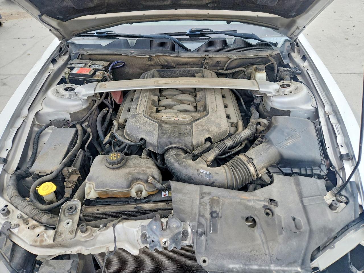 2013 Ford Mustang Gt Silver vin: 1ZVBP8CF0D5216021