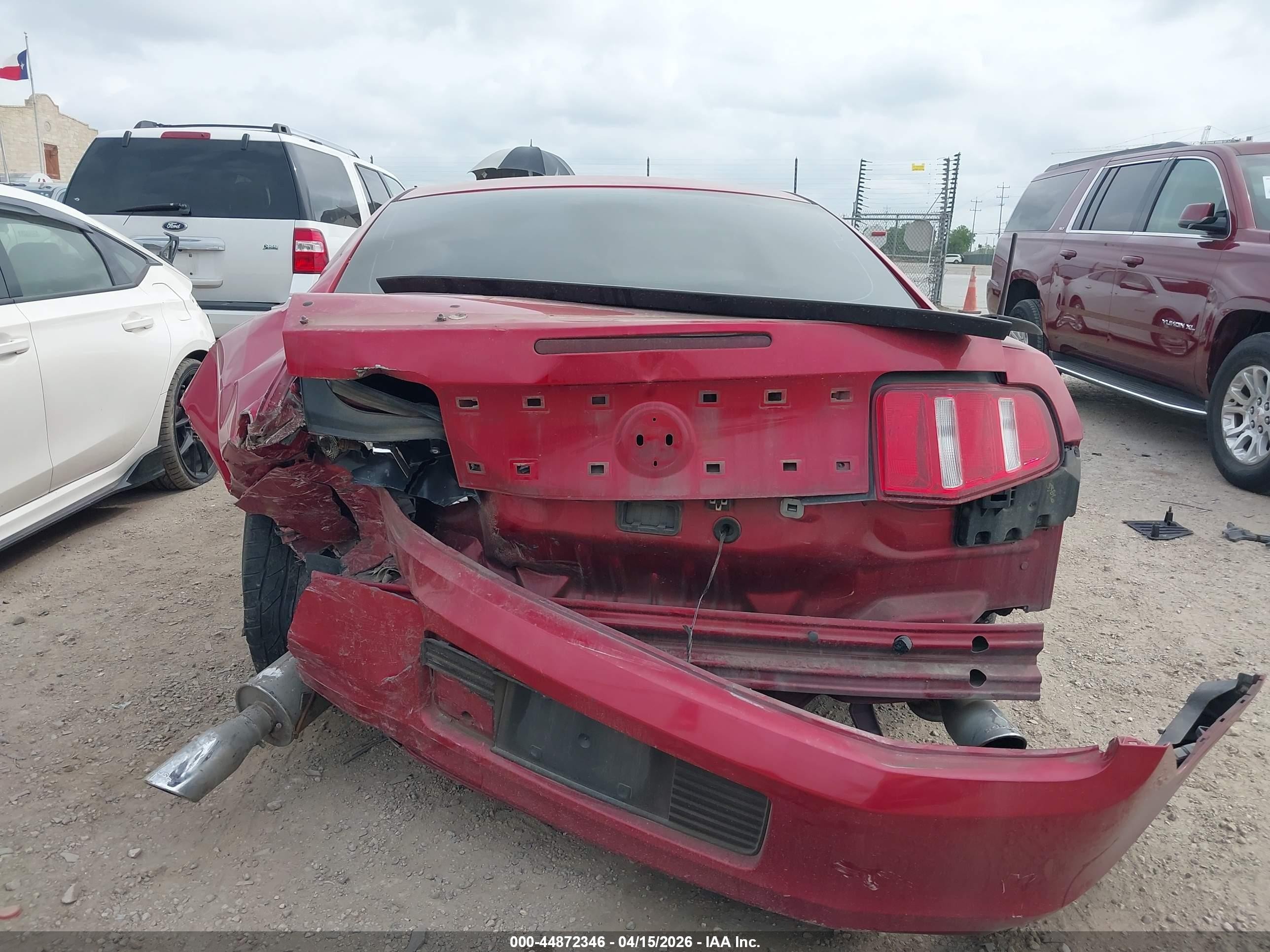 2013 Ford Mustang Gt Premium Red vin: 1ZVBP8CF0D5231926