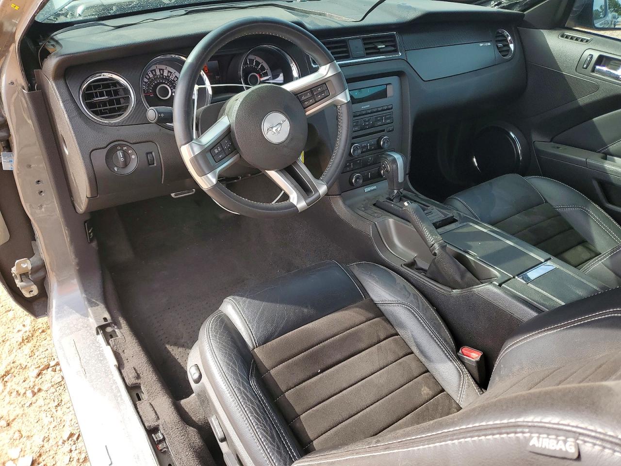 2013 Ford Mustang Gt Gray vin: 1ZVBP8CF0D5235801