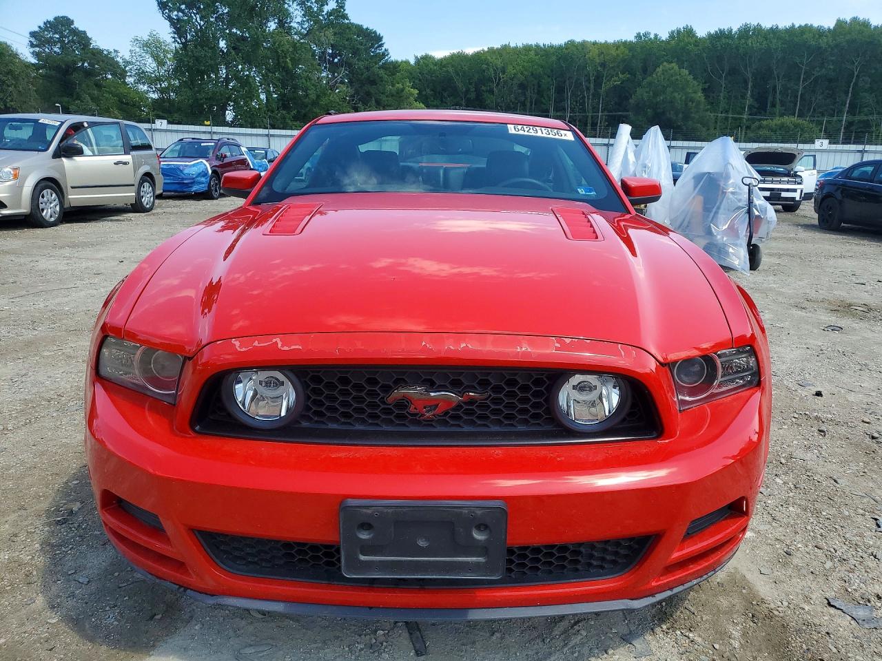 2013 Ford Mustang Gt Red vin: 1ZVBP8CF0D5263680