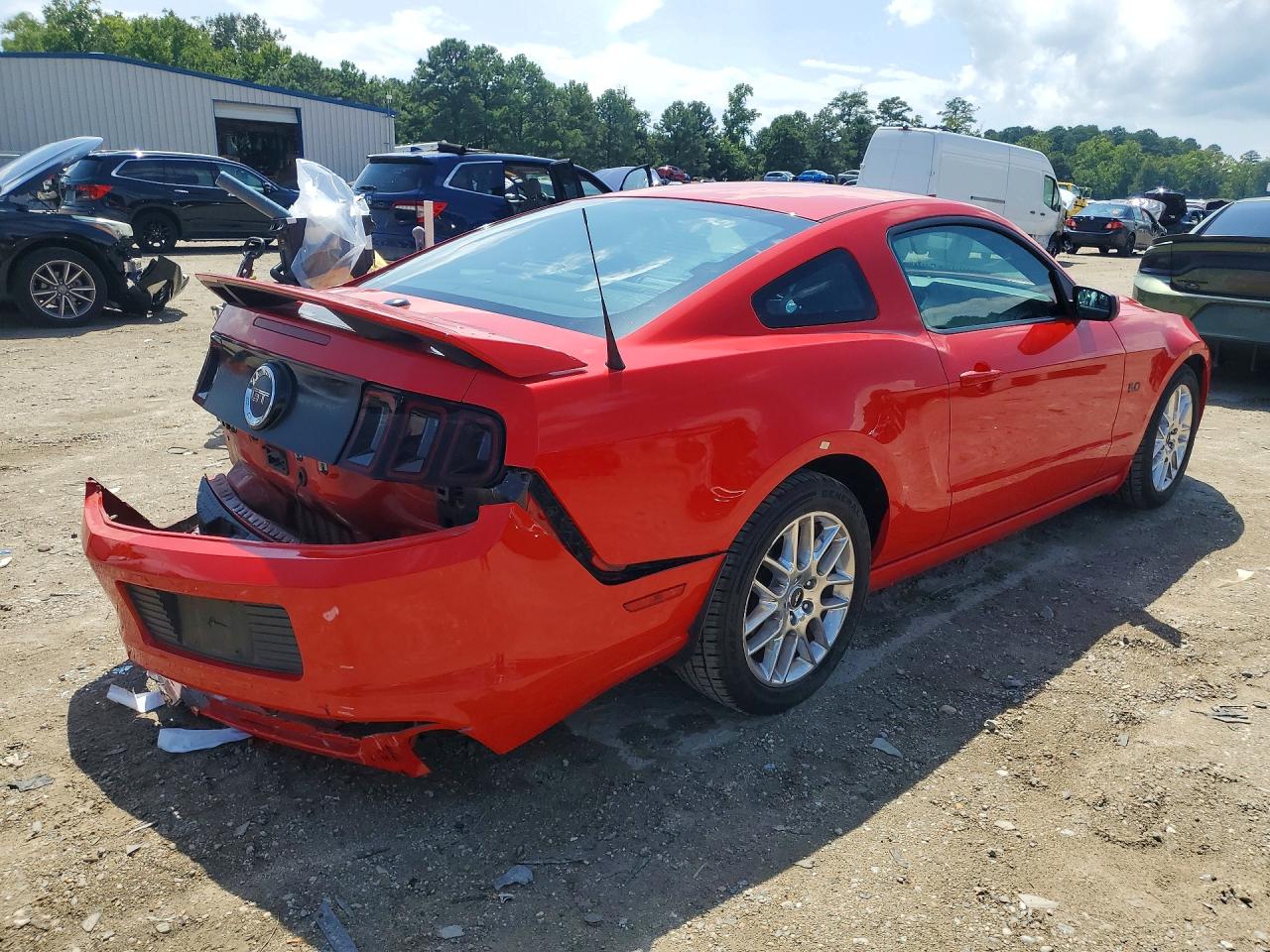 2013 Ford Mustang Gt Red vin: 1ZVBP8CF0D5263680
