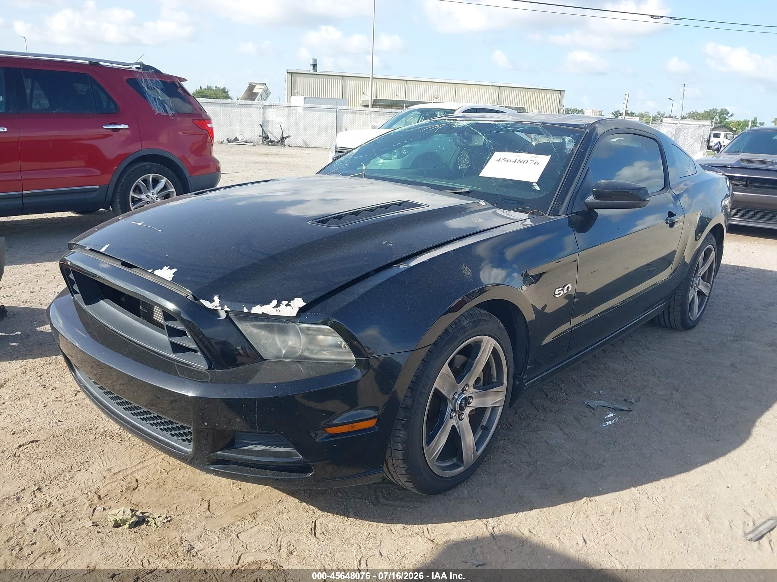 2013 Ford Mustang Gt Premium Black vin: 1ZVBP8CF0D5266031
