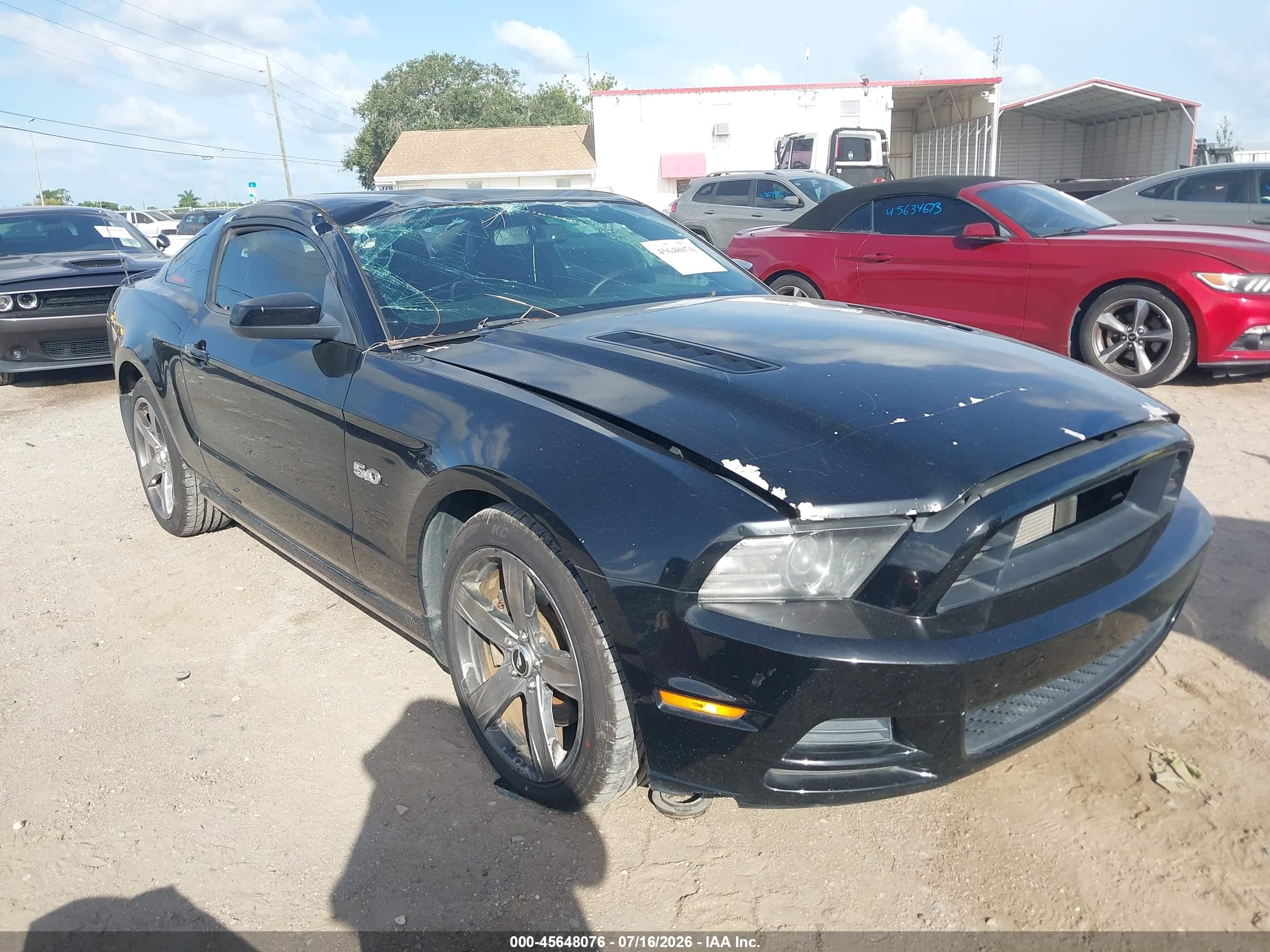 2013 Ford Mustang Gt Premium Black vin: 1ZVBP8CF0D5266031