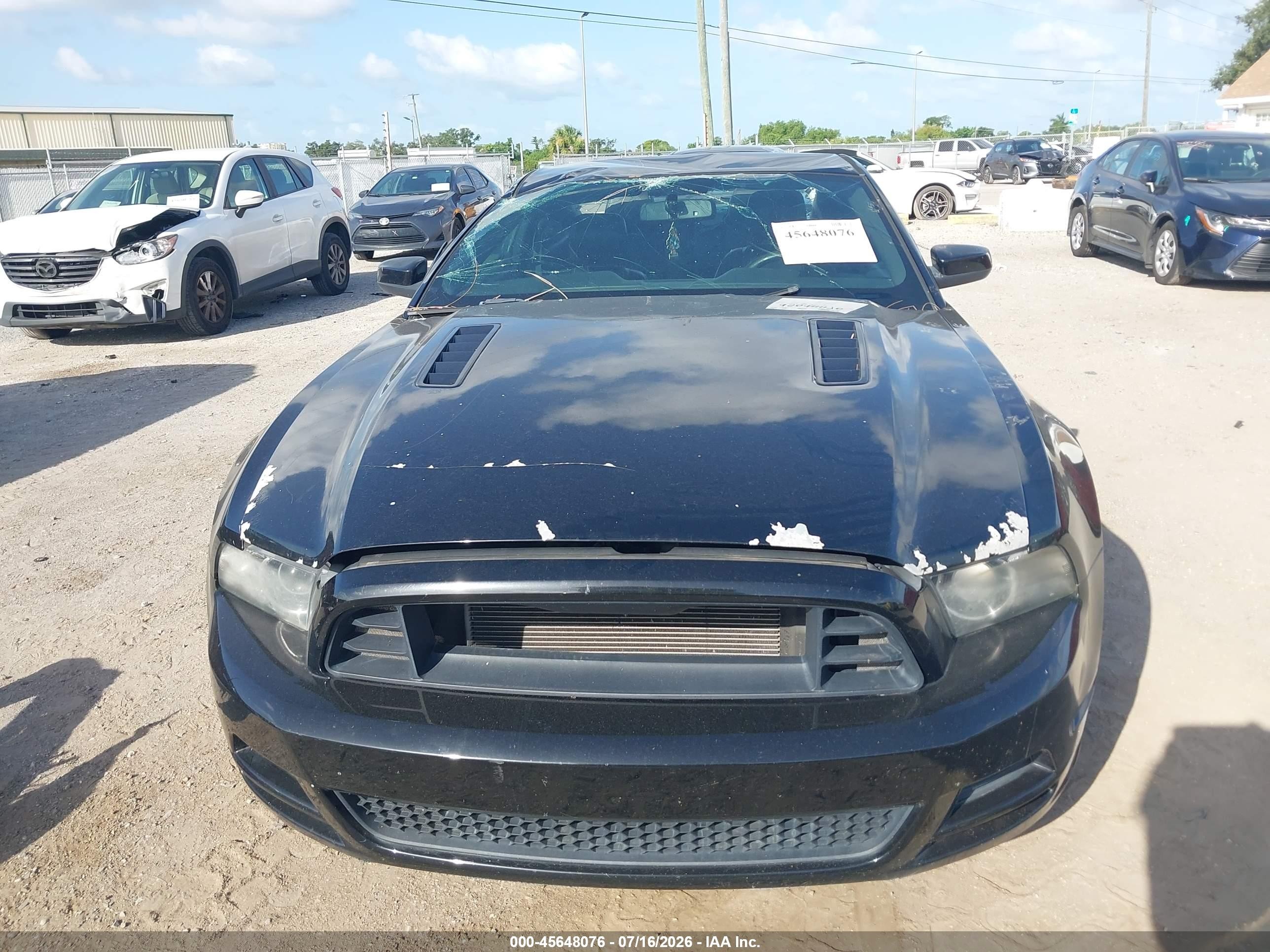 2013 Ford Mustang Gt Premium Black vin: 1ZVBP8CF0D5266031