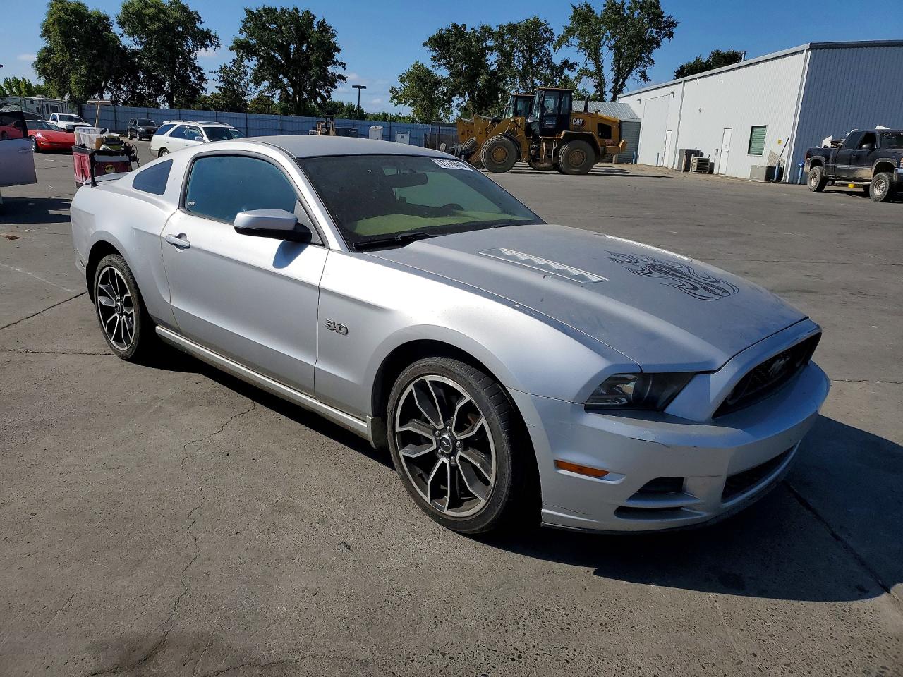 2013 Ford Mustang Silver vin: 1ZVBP8CF0D5267700