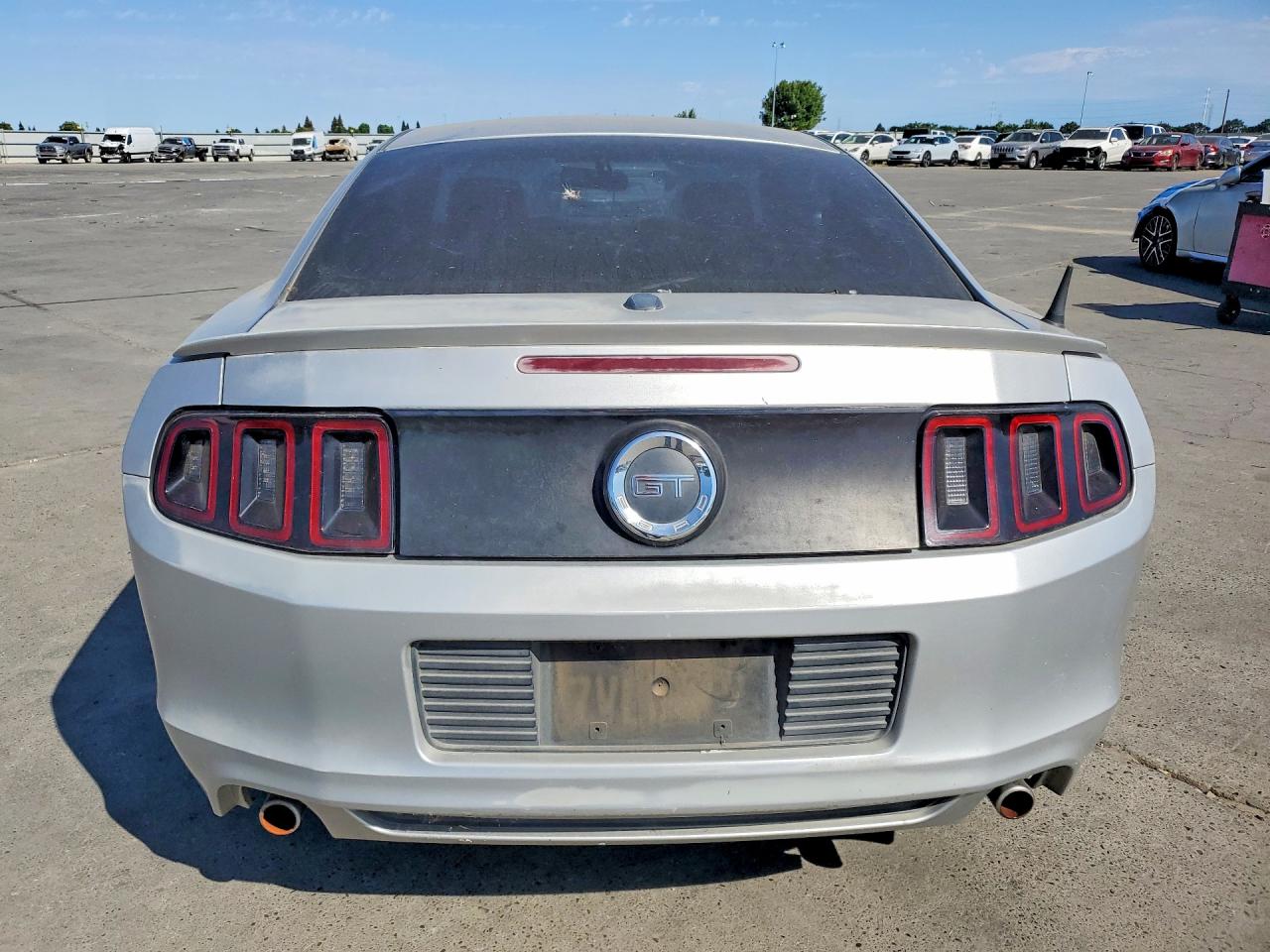 2013 Ford Mustang Silver vin: 1ZVBP8CF0D5267700